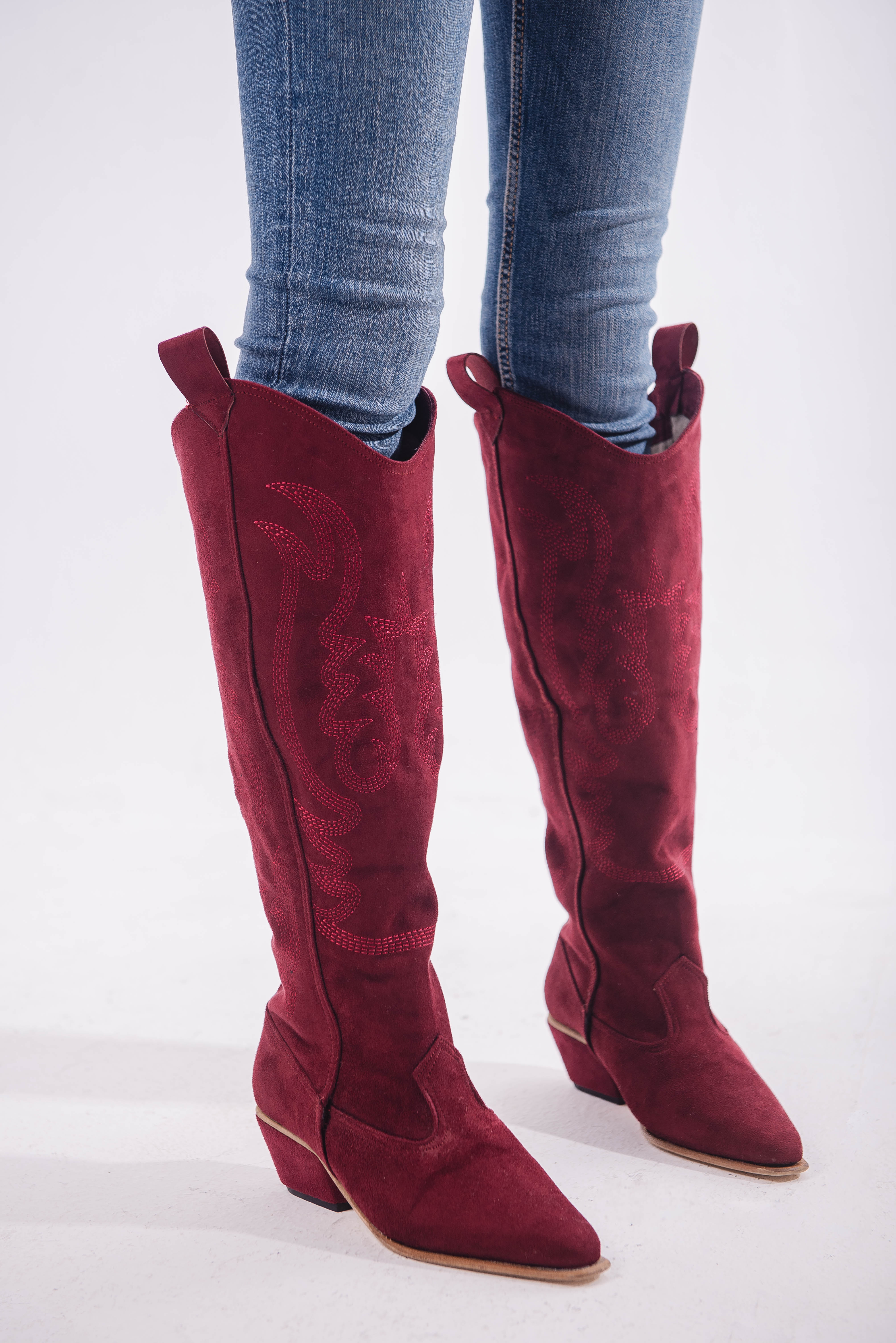 Burgundy Sierra Boots