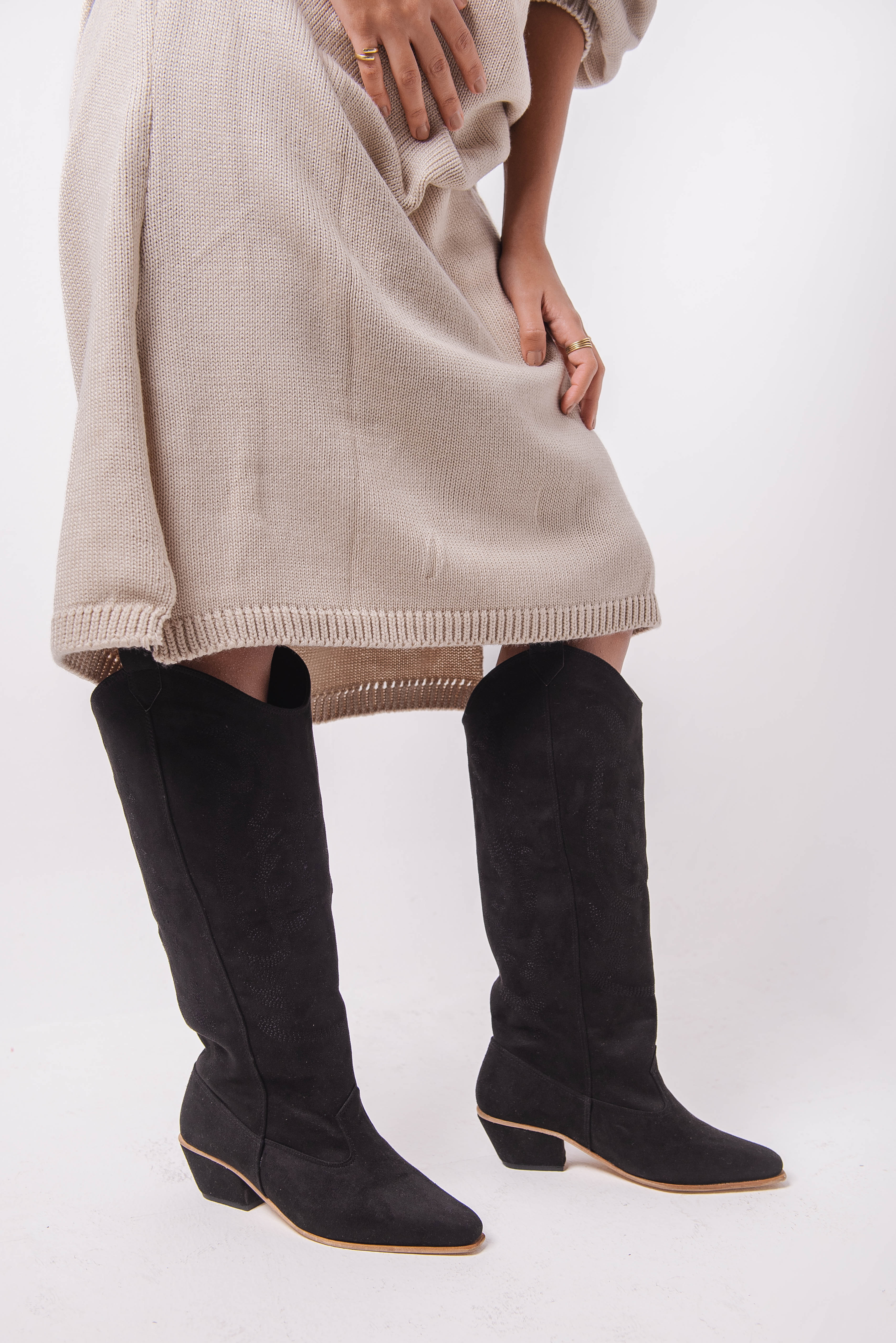 Black Sierra Boots