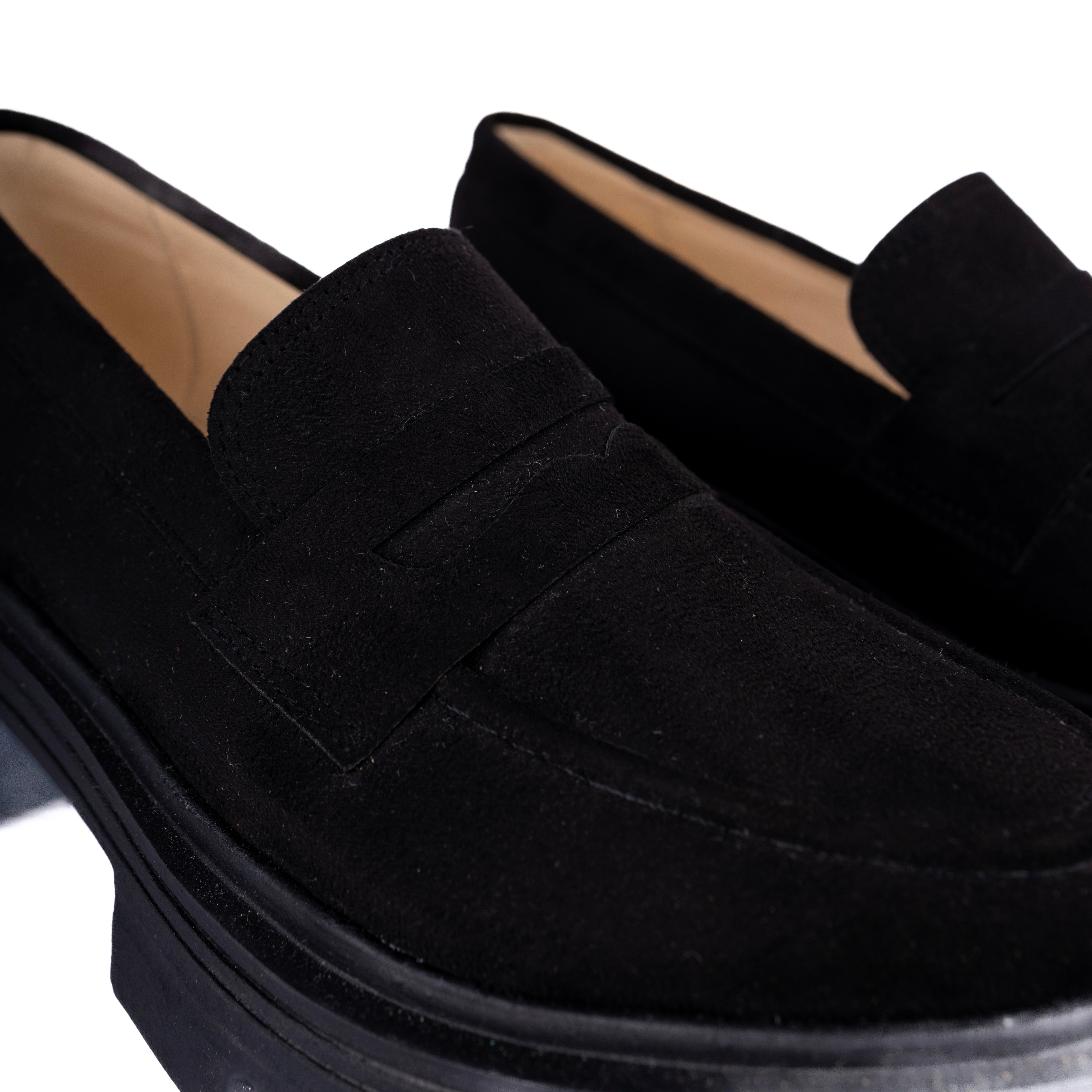 Black Suede Urban Step
