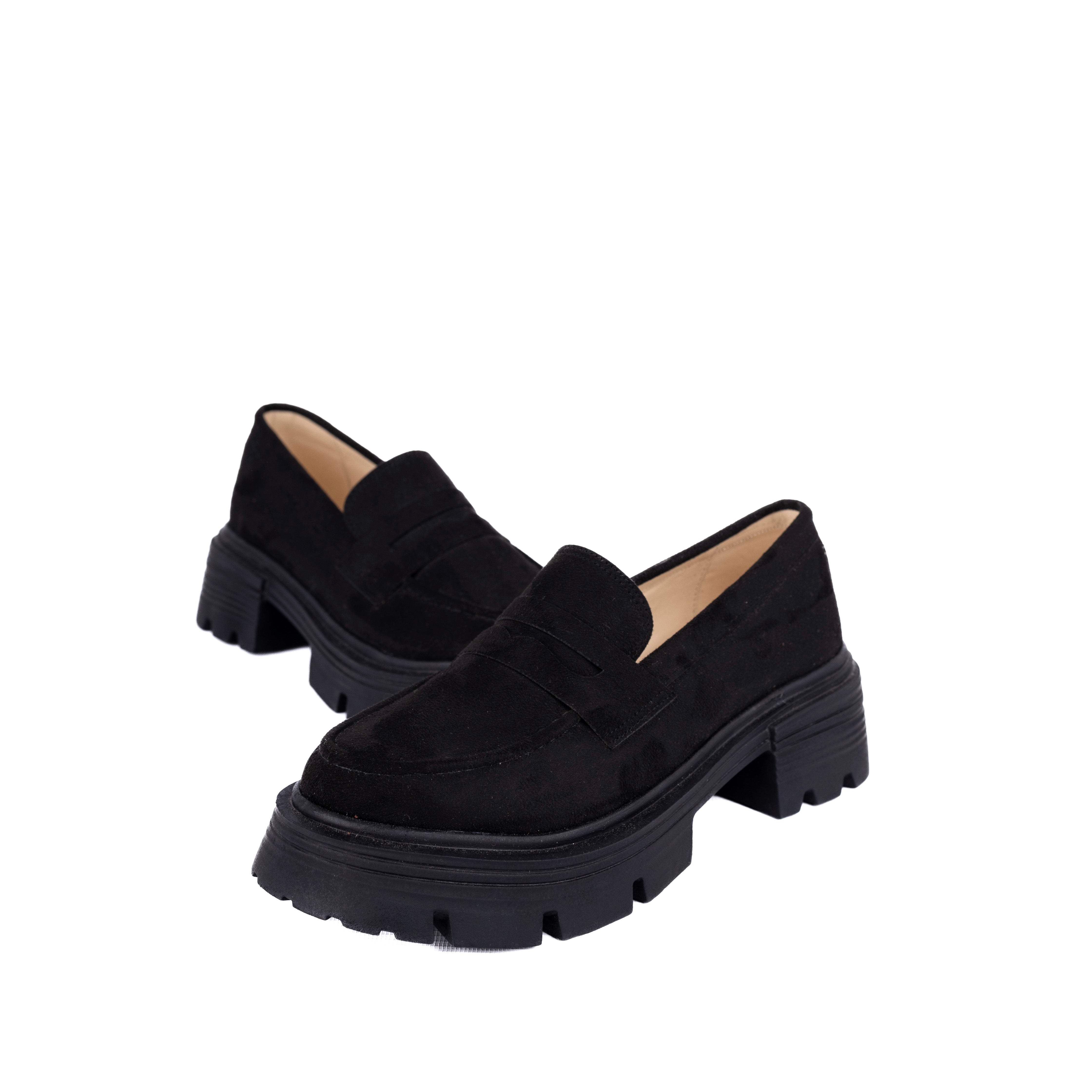 Black Suede Urban Step