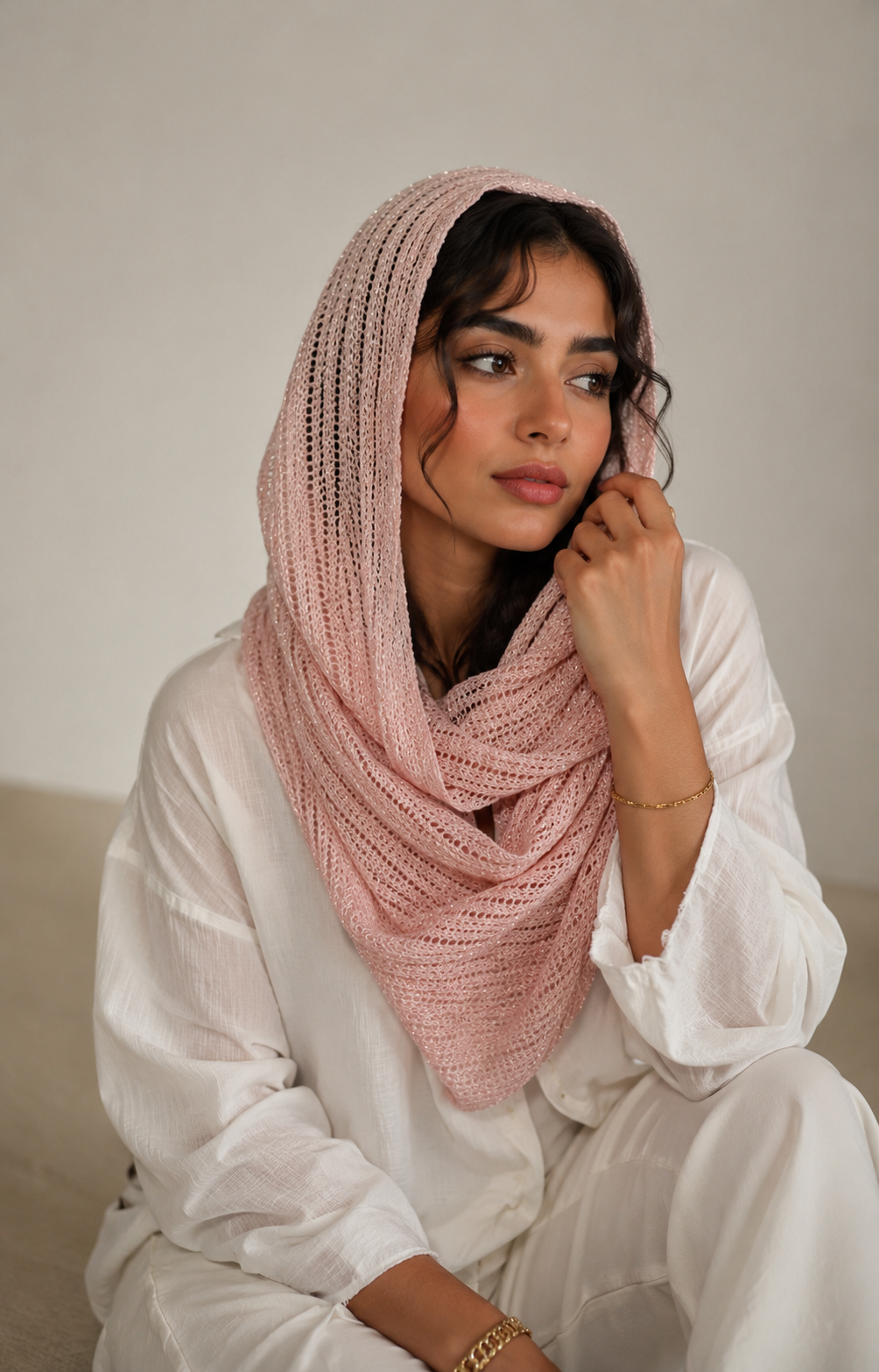 Rosée Hood Scarf