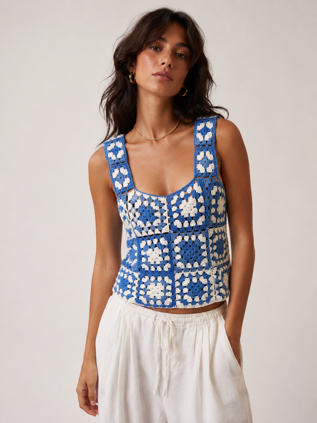 THE CAPRI CROCHET TOP