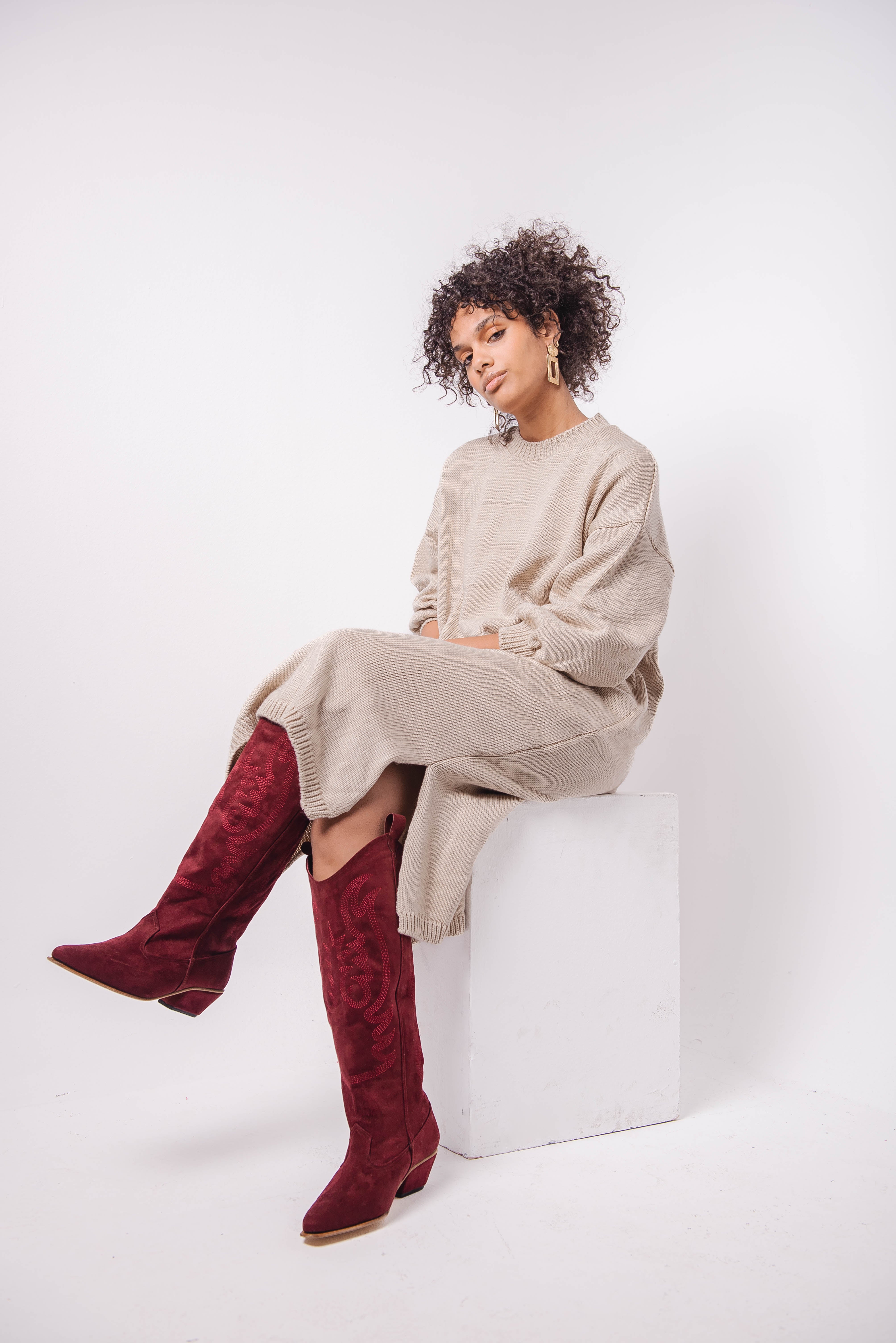 Burgundy Sierra Boots