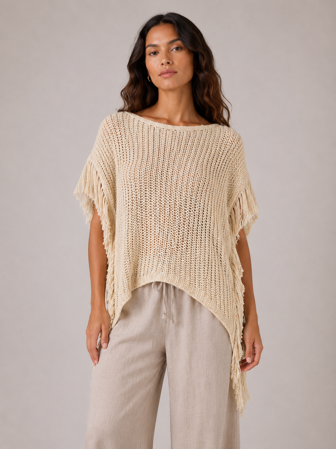 THE FRINGEWEAVE PONCHO