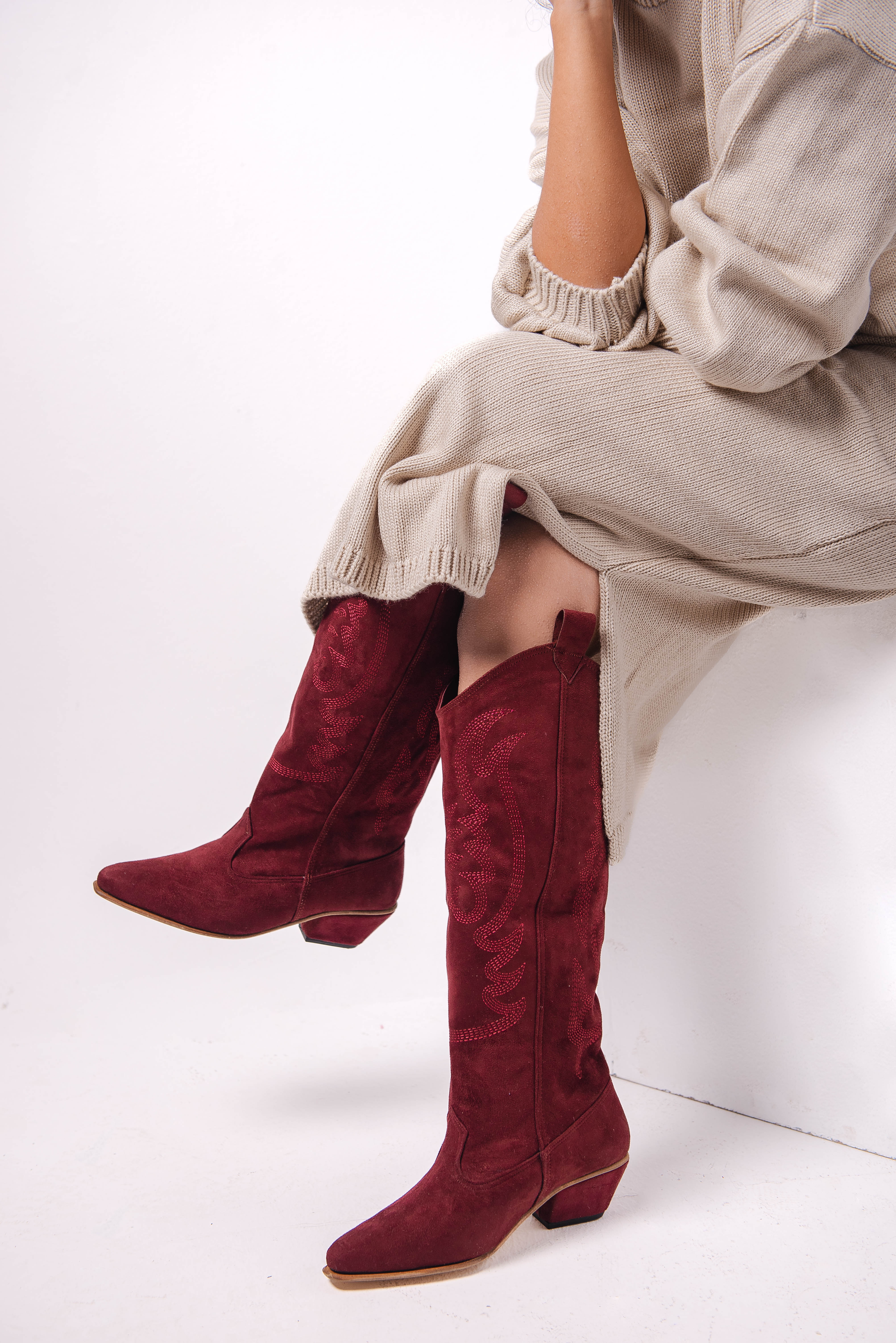 Burgundy Sierra Boots