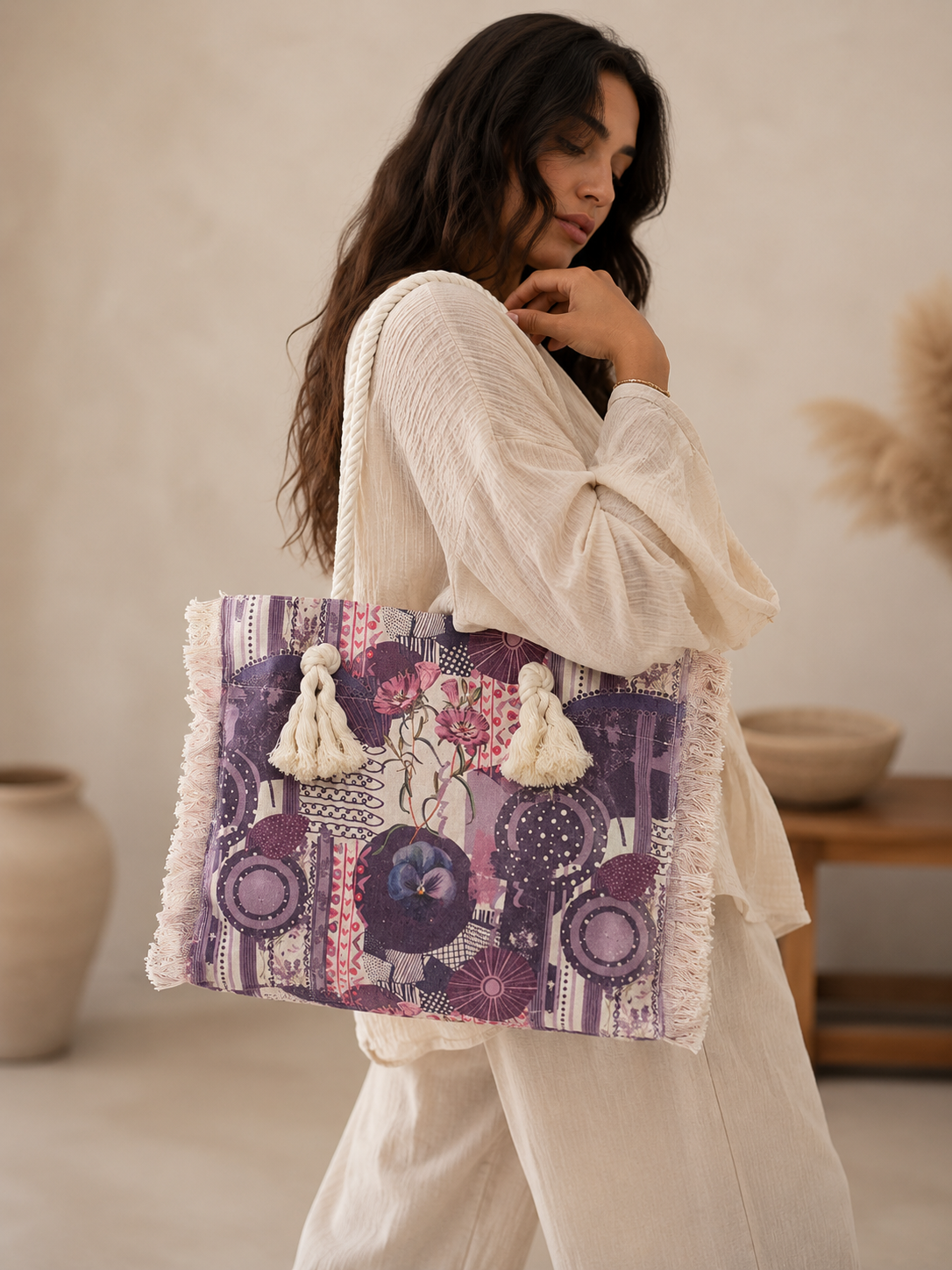The Lavender Muse Tote