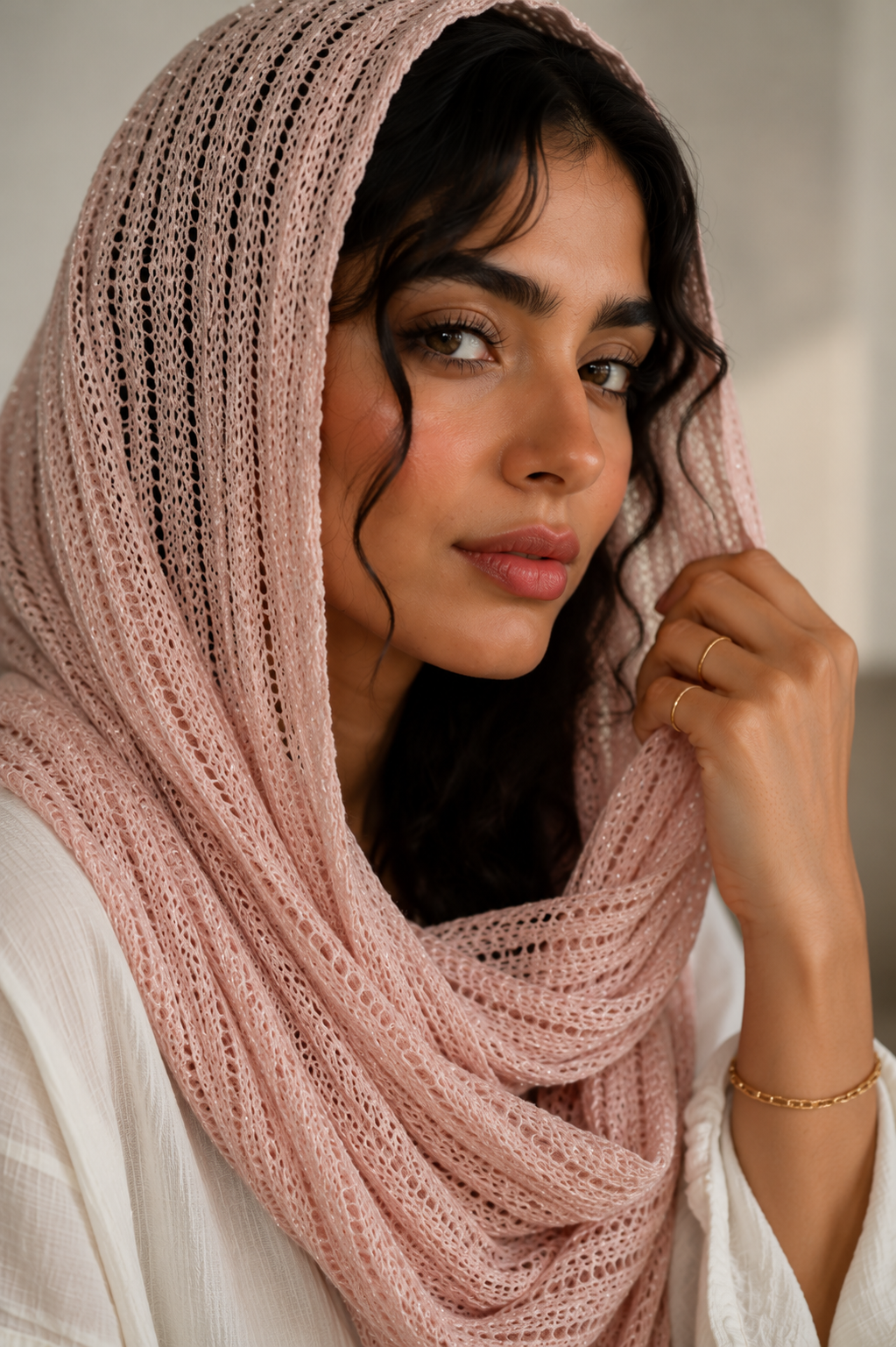Rosée Hood Scarf