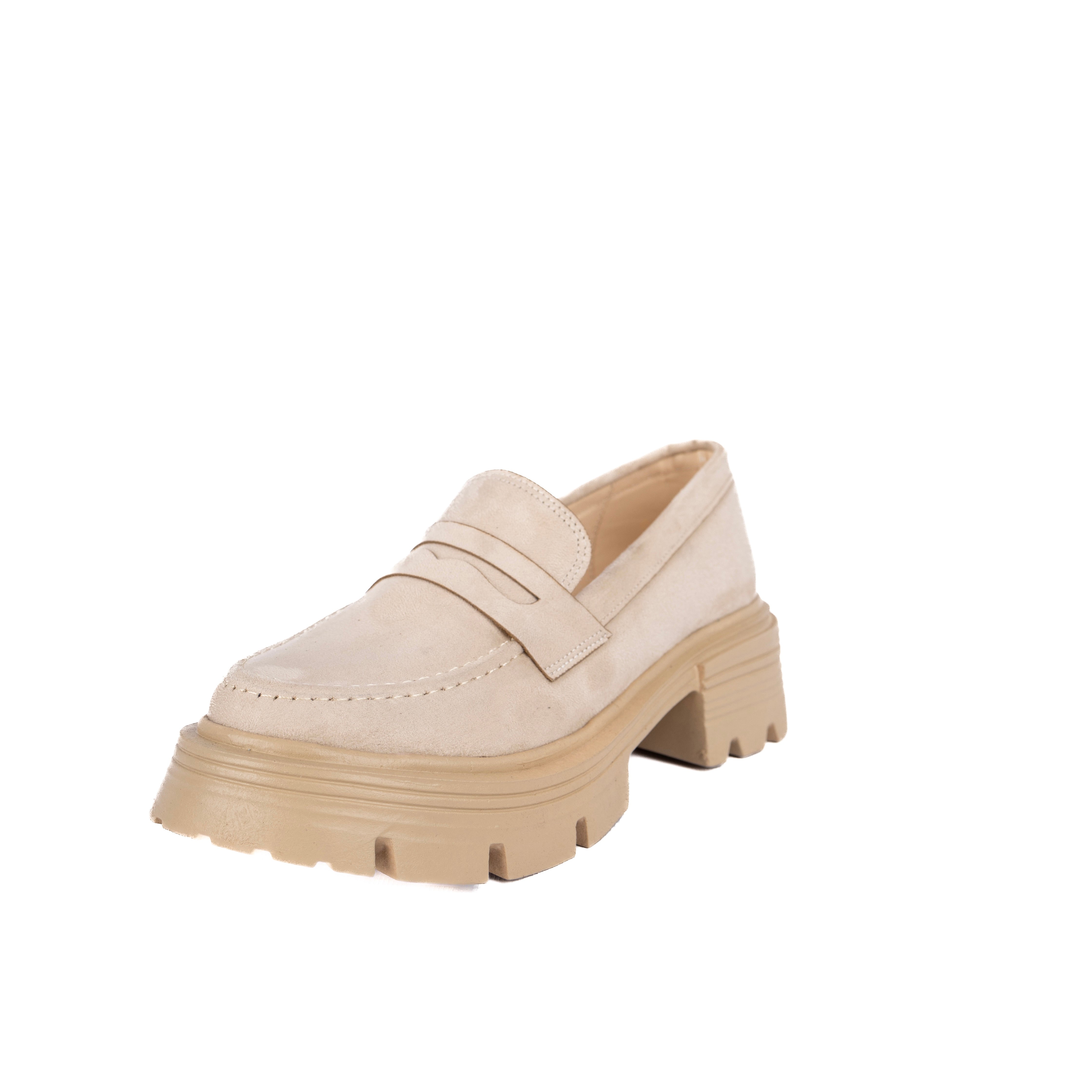 Beige Suede Urban Step