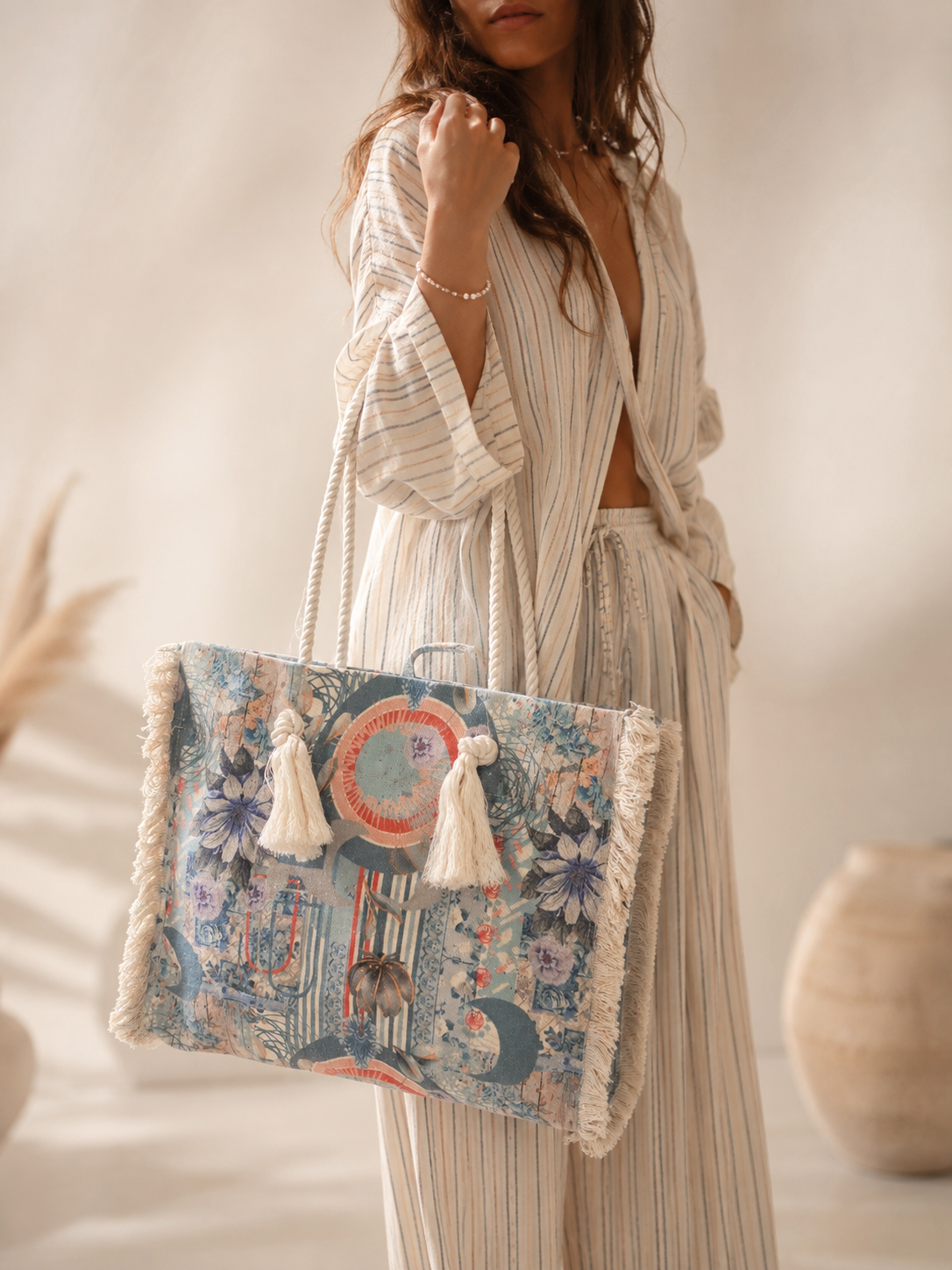 The Coastal Sky Tote