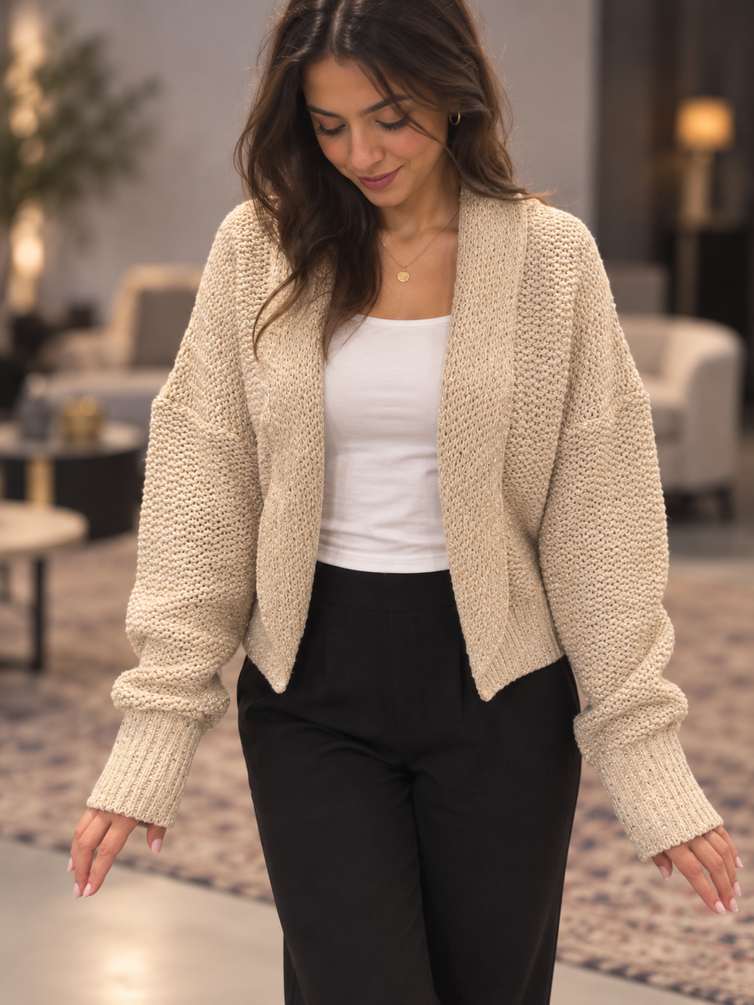 The Shimmerfold Knit