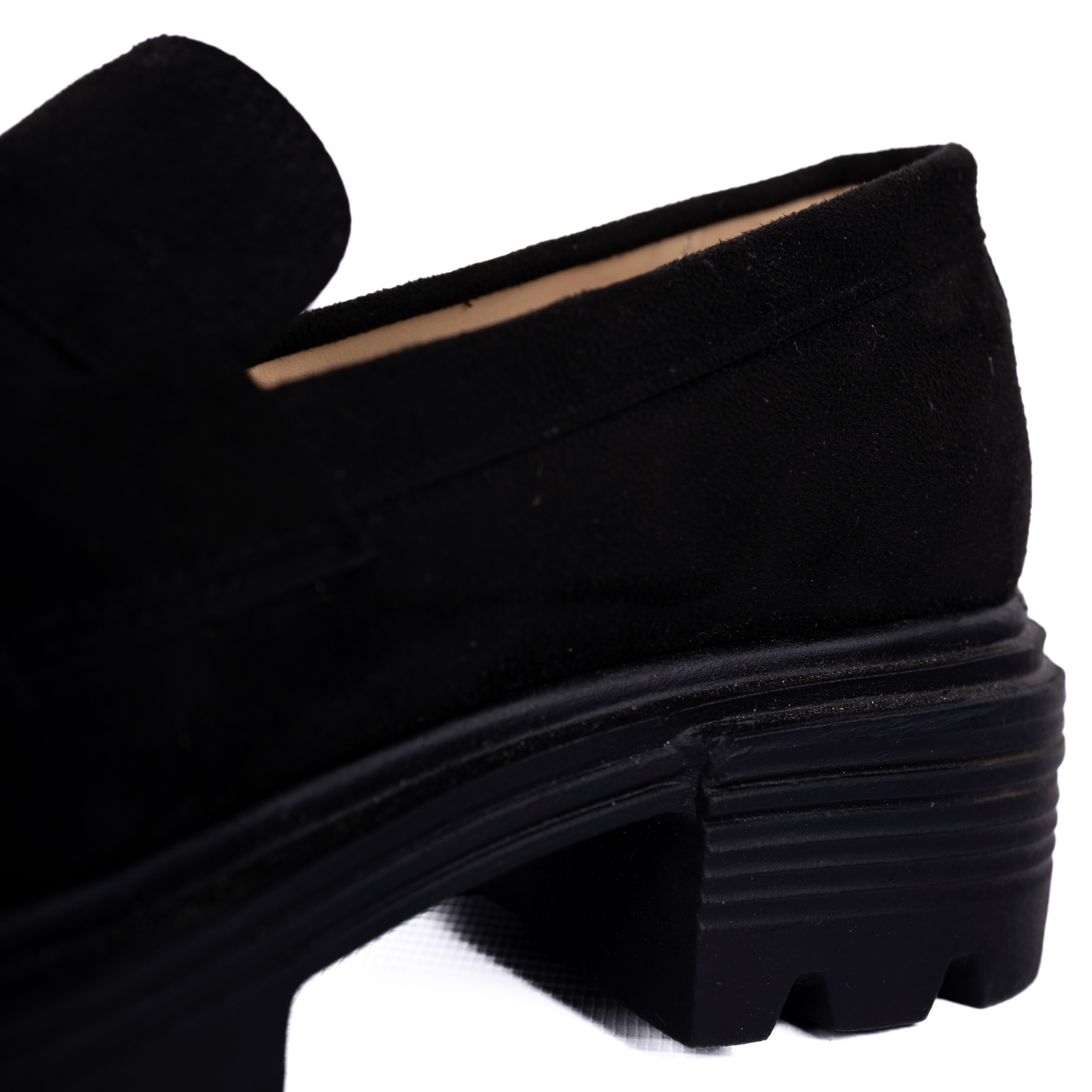 Black Suede Urban Step