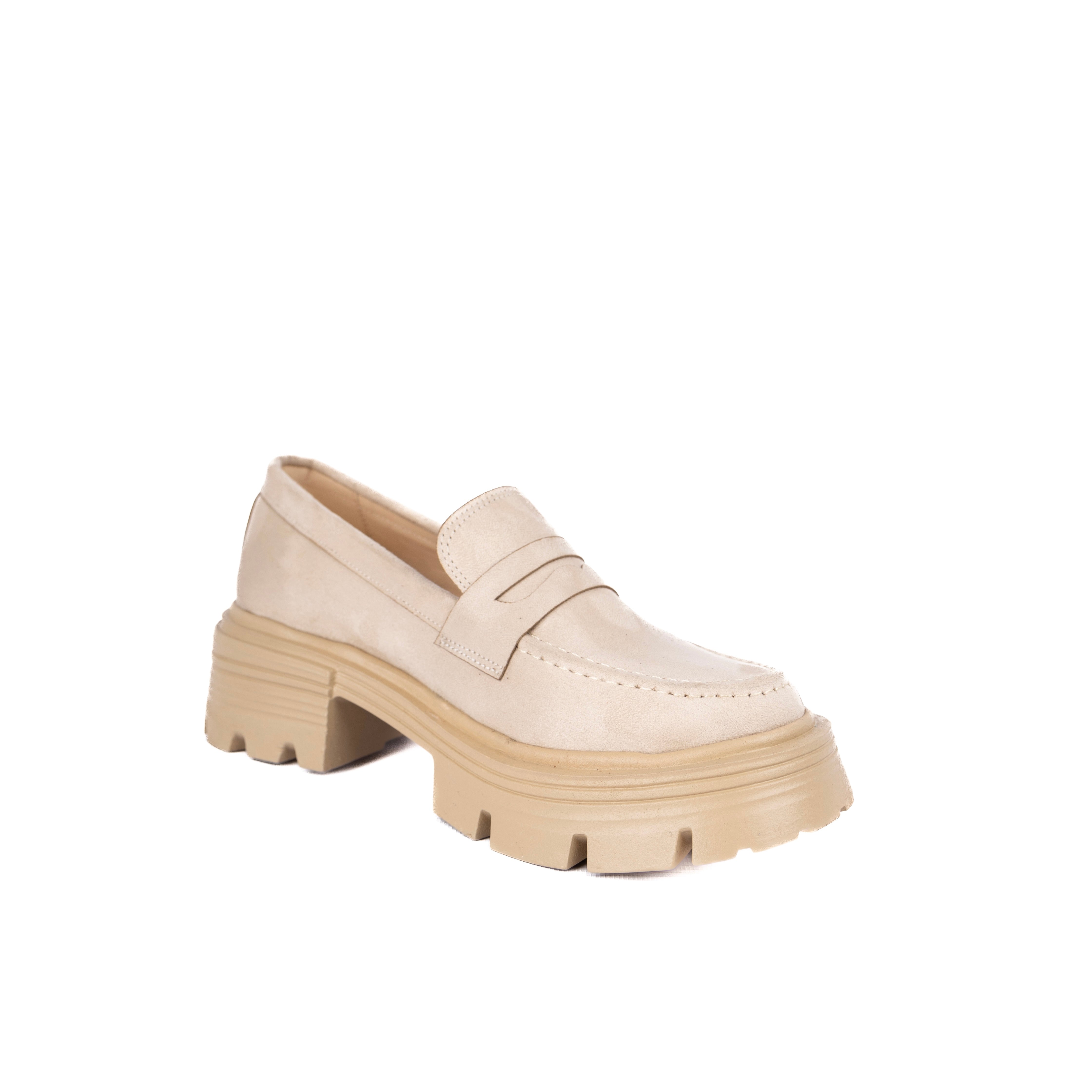 Beige Suede Urban Step