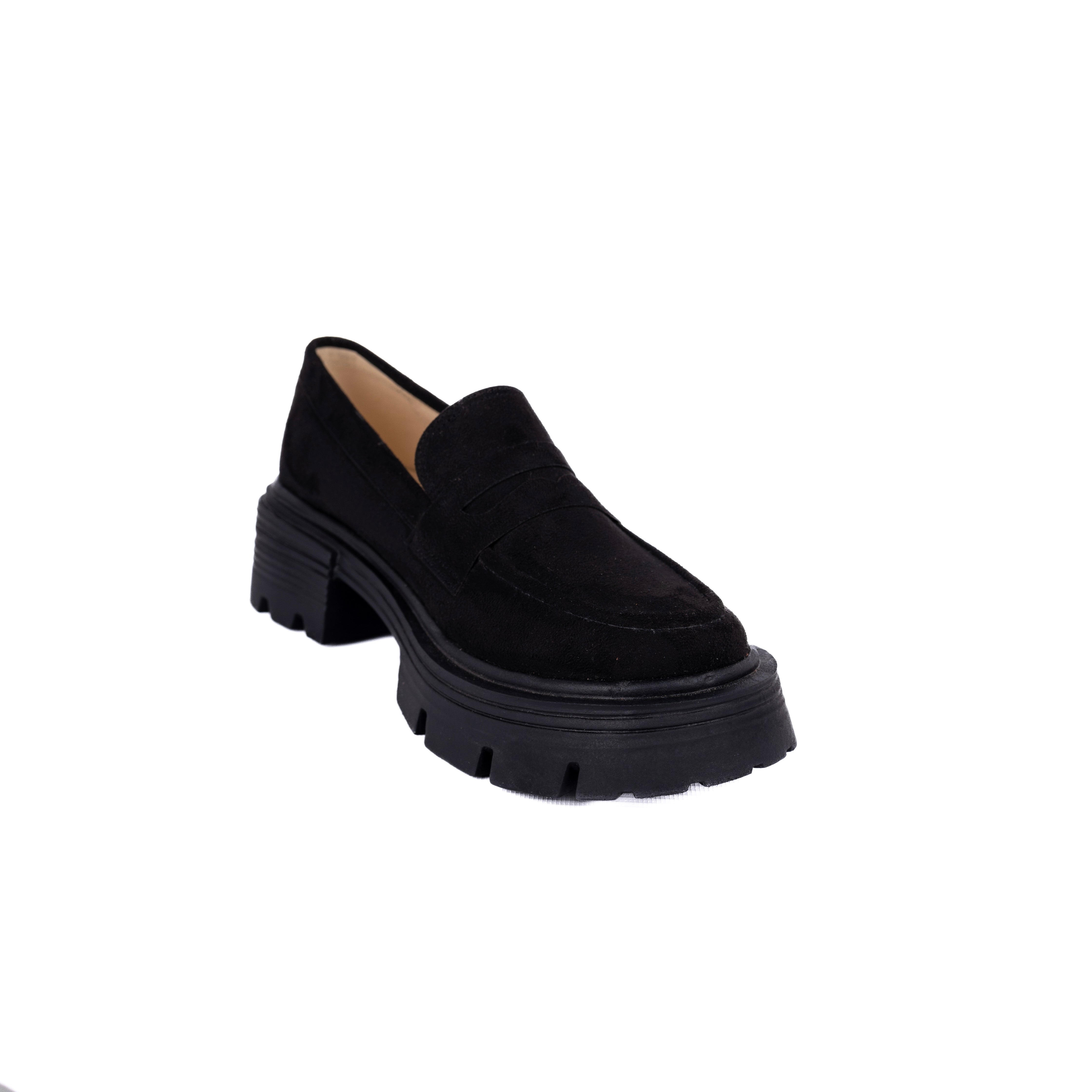 Black Suede Urban Step