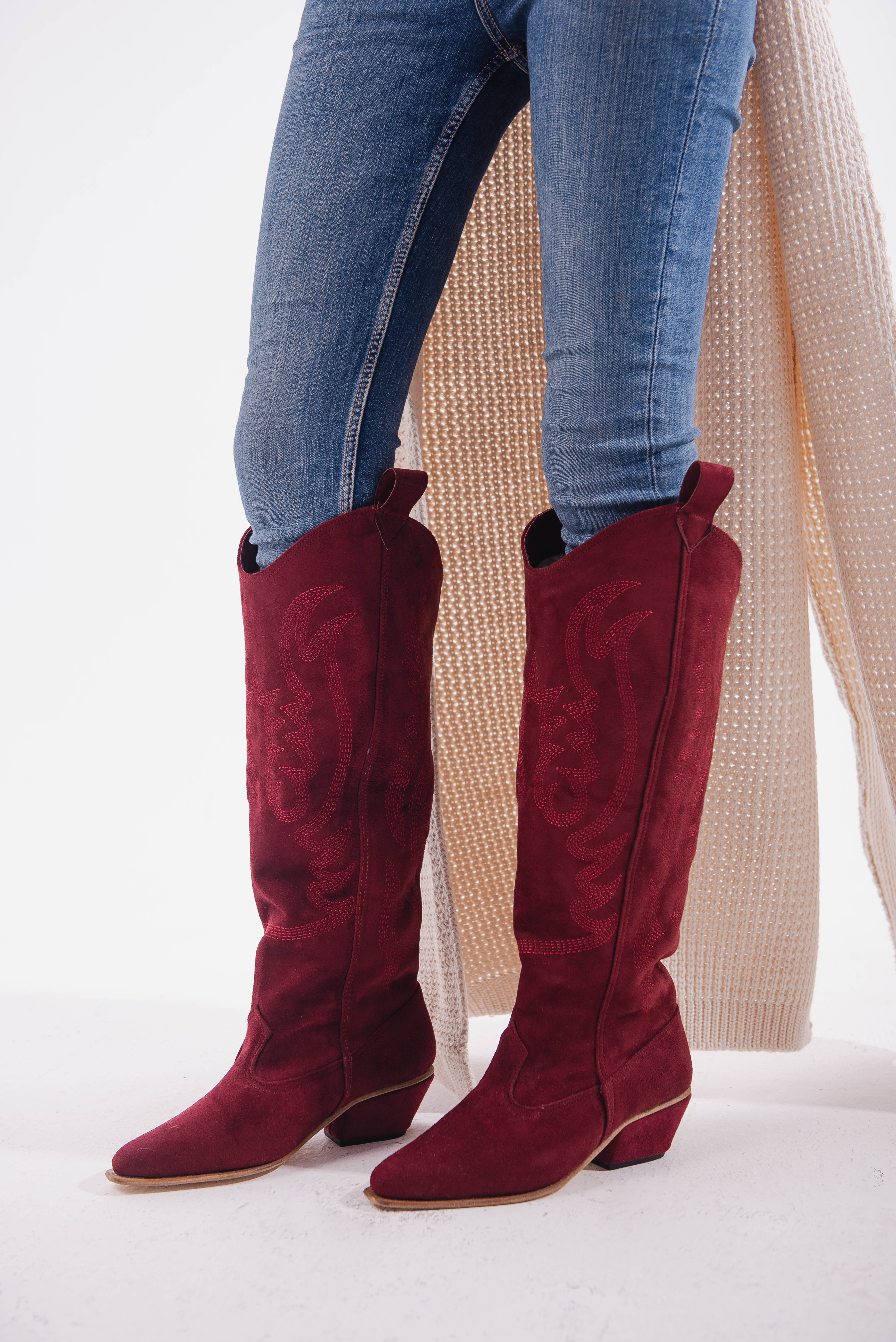 Burgundy Sierra Boots