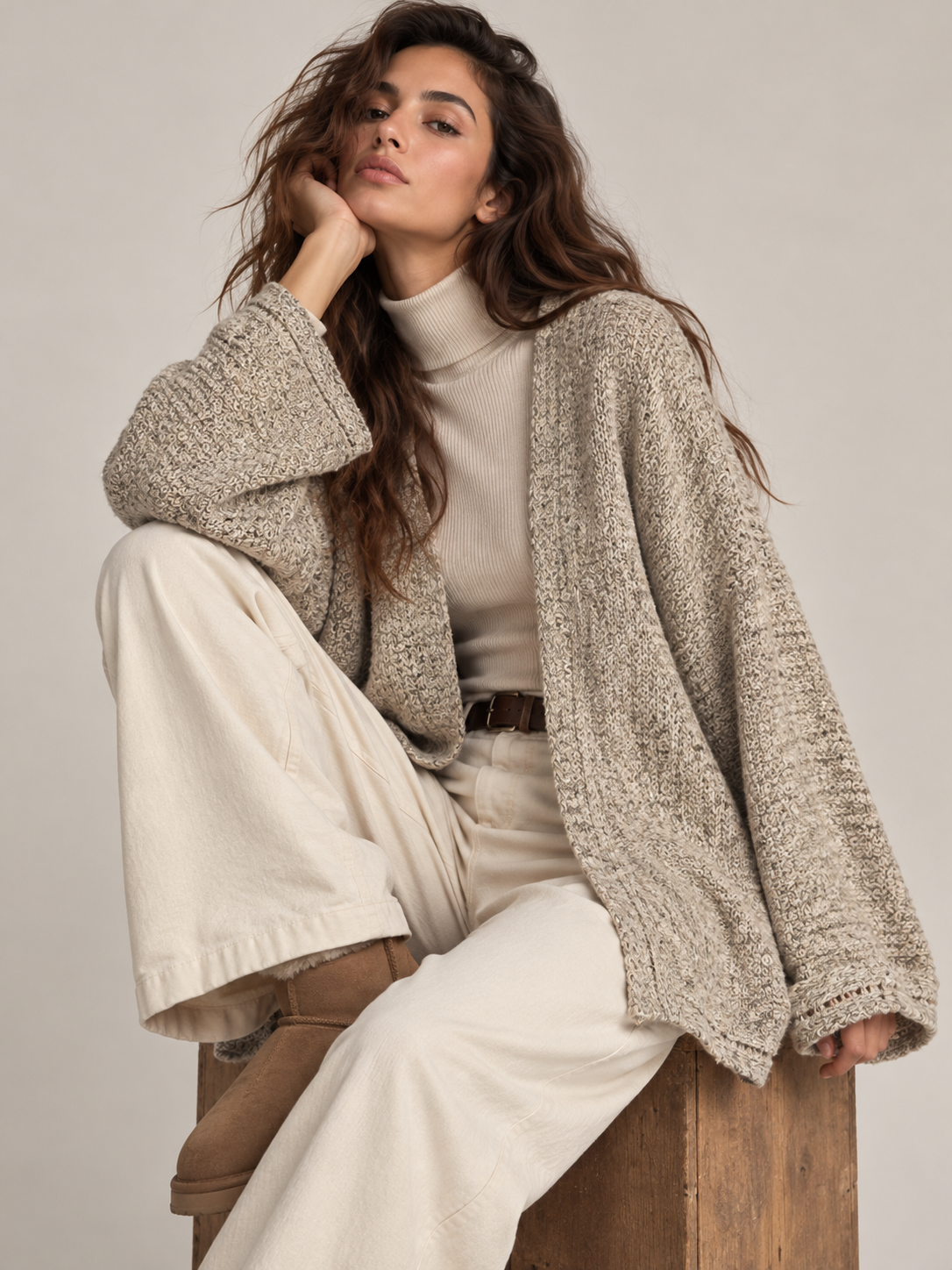 THE MÉLANGE CARDIGAN