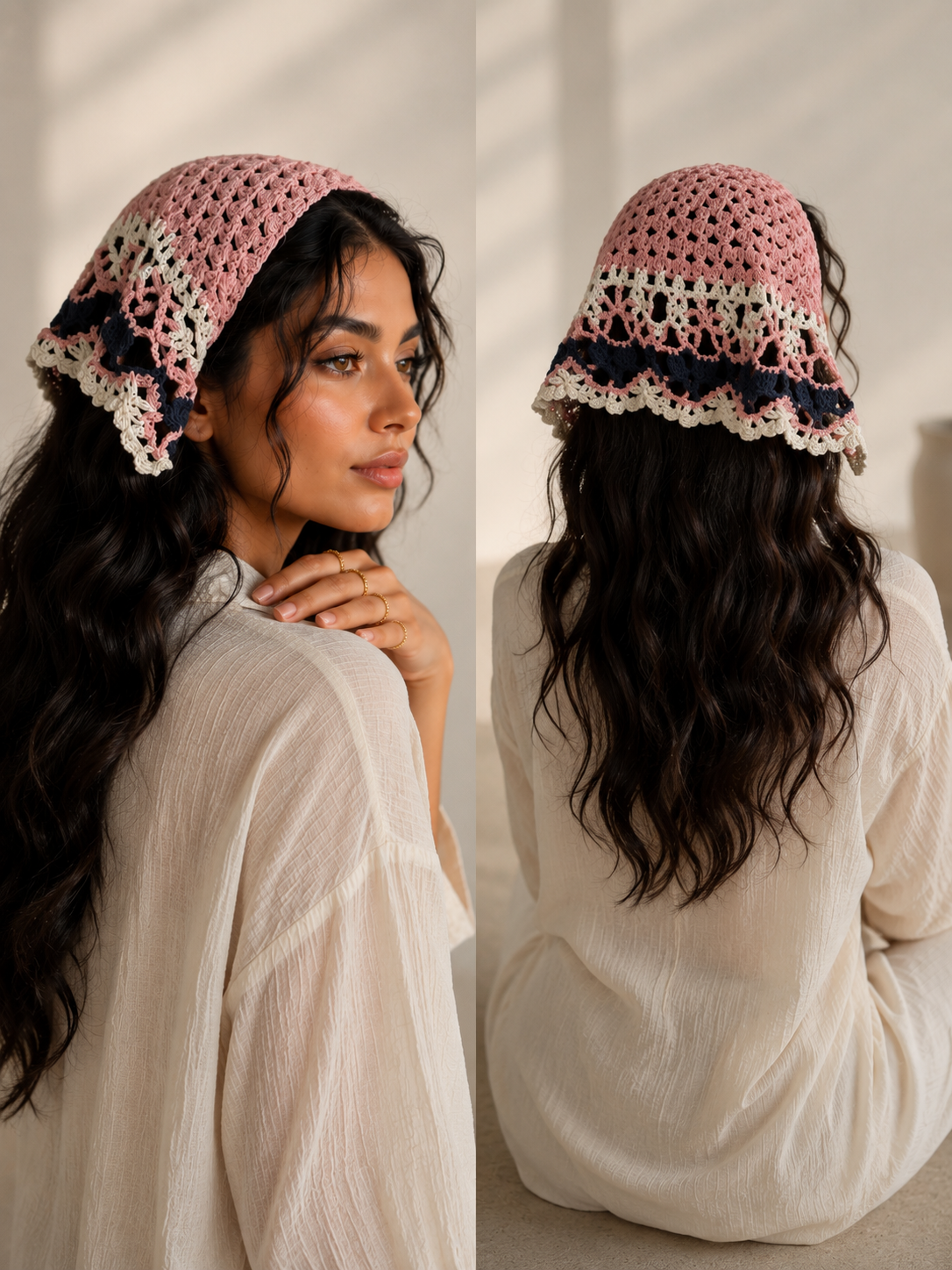 Roselle Headpiece