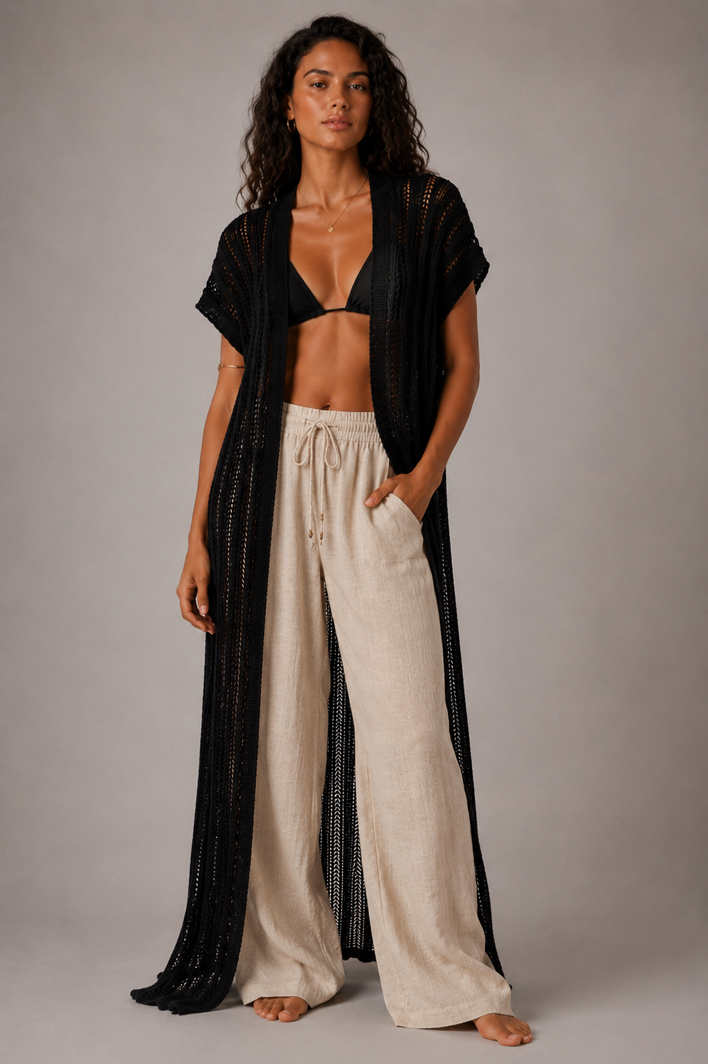 THE NOIR FLOW COVER-UP