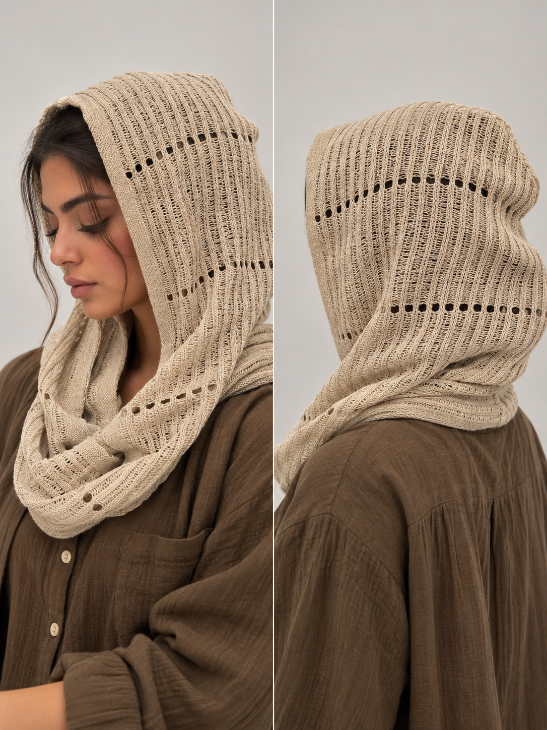 Maéva Hood Scarf