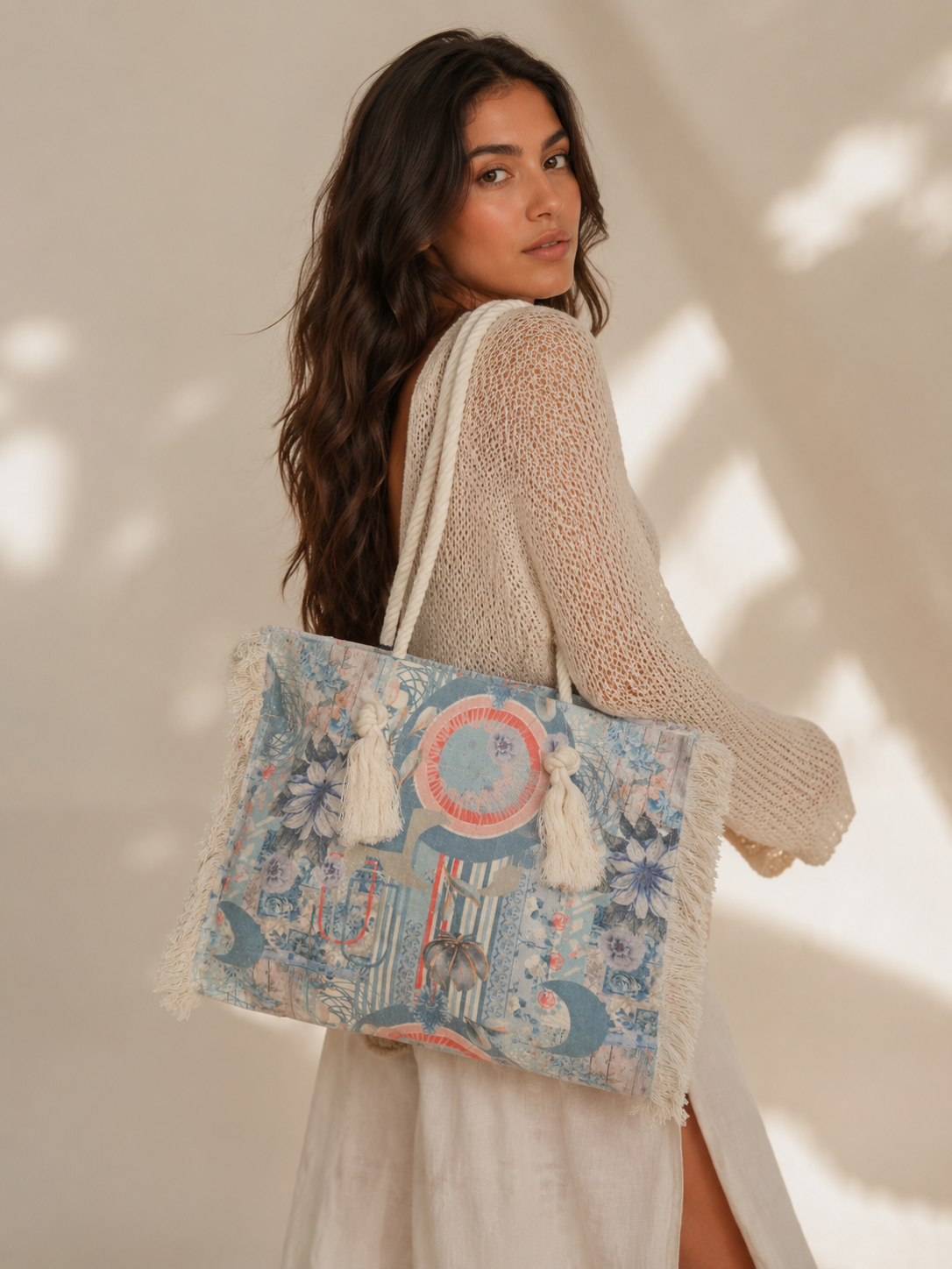 The Coastal Sky Tote