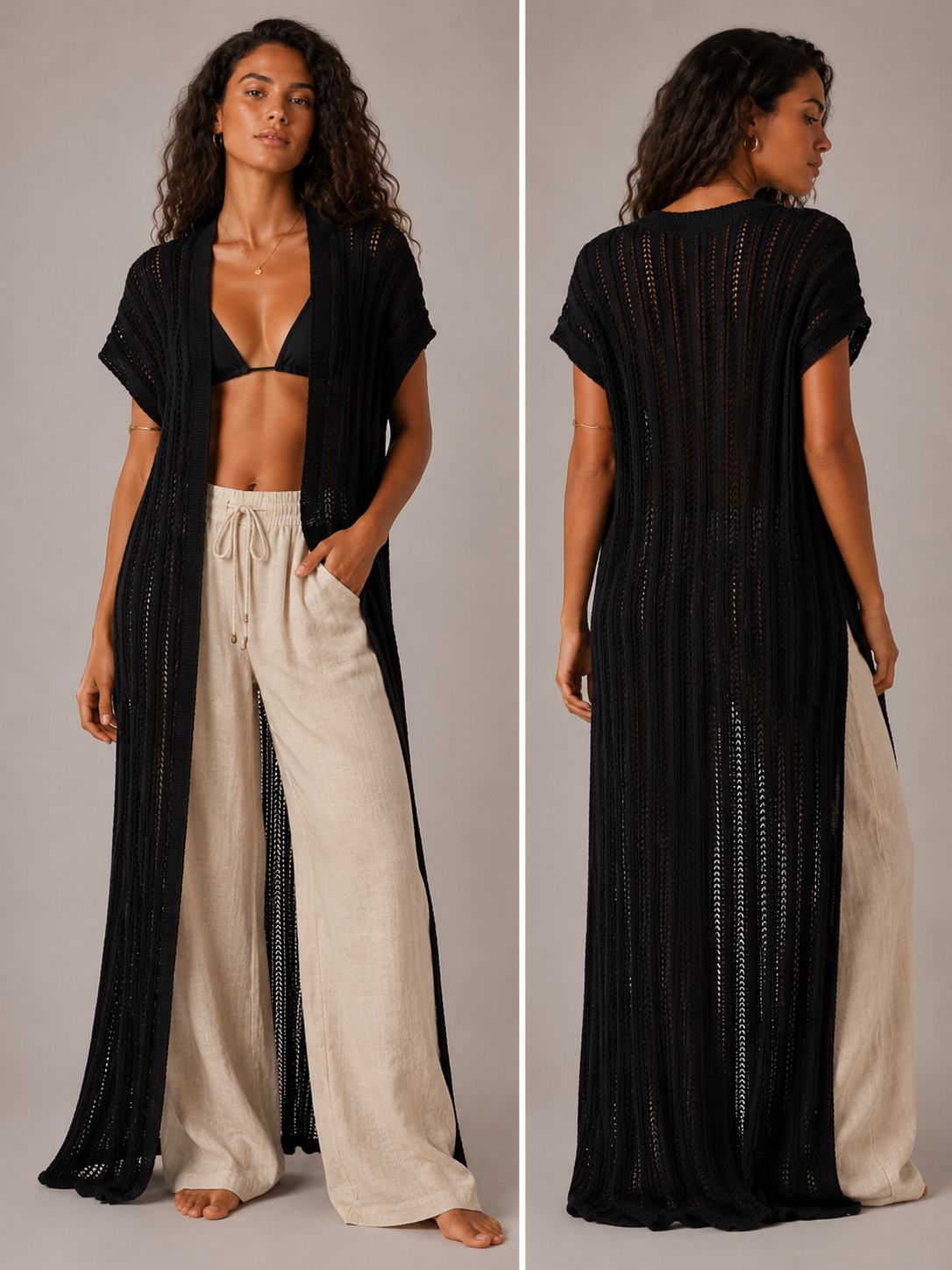 THE NOIR FLOW COVER-UP