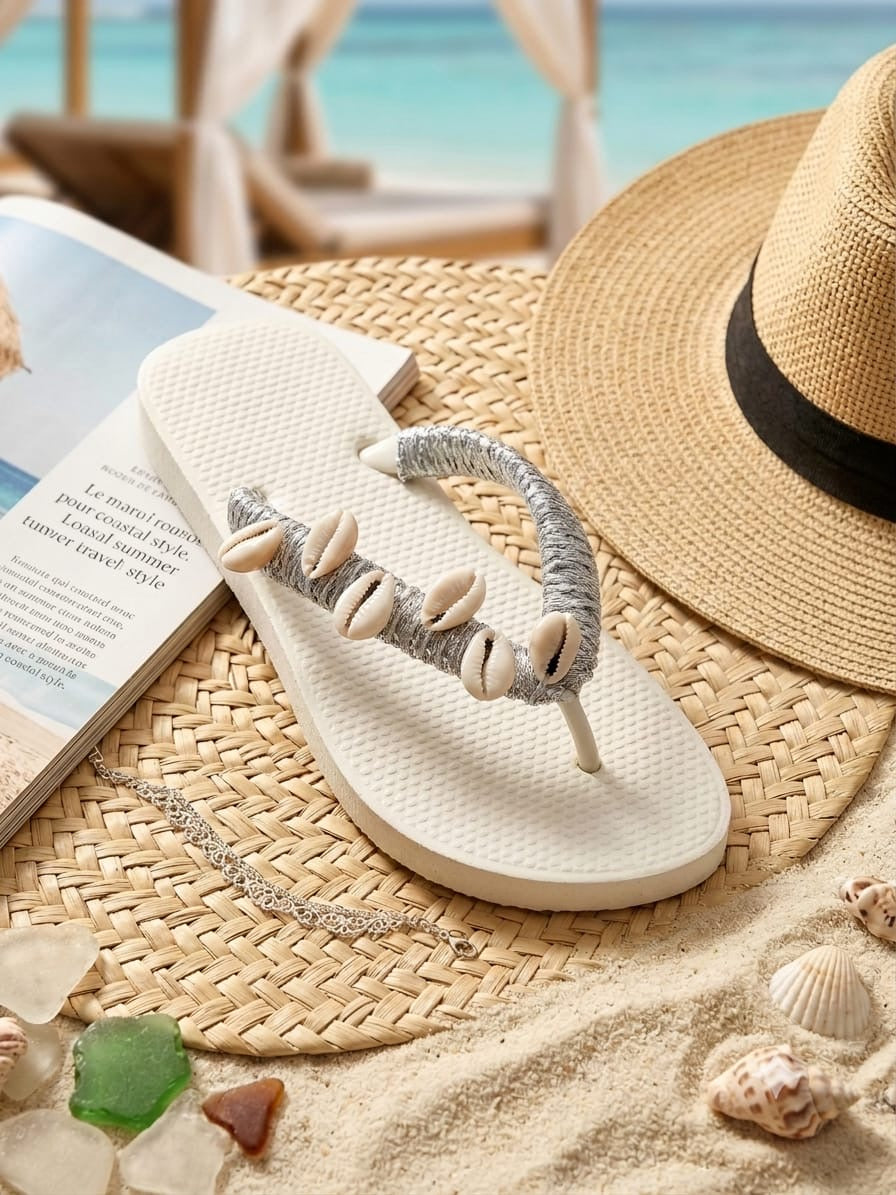 Côra Shell Slippers