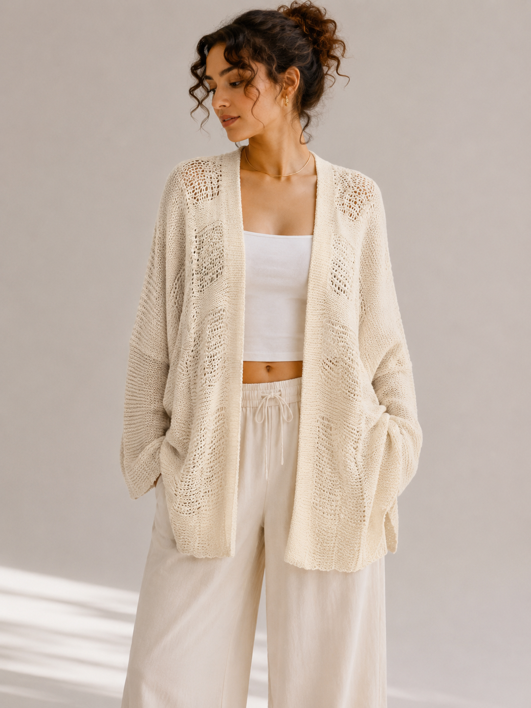 The Diamond Air Cardigan