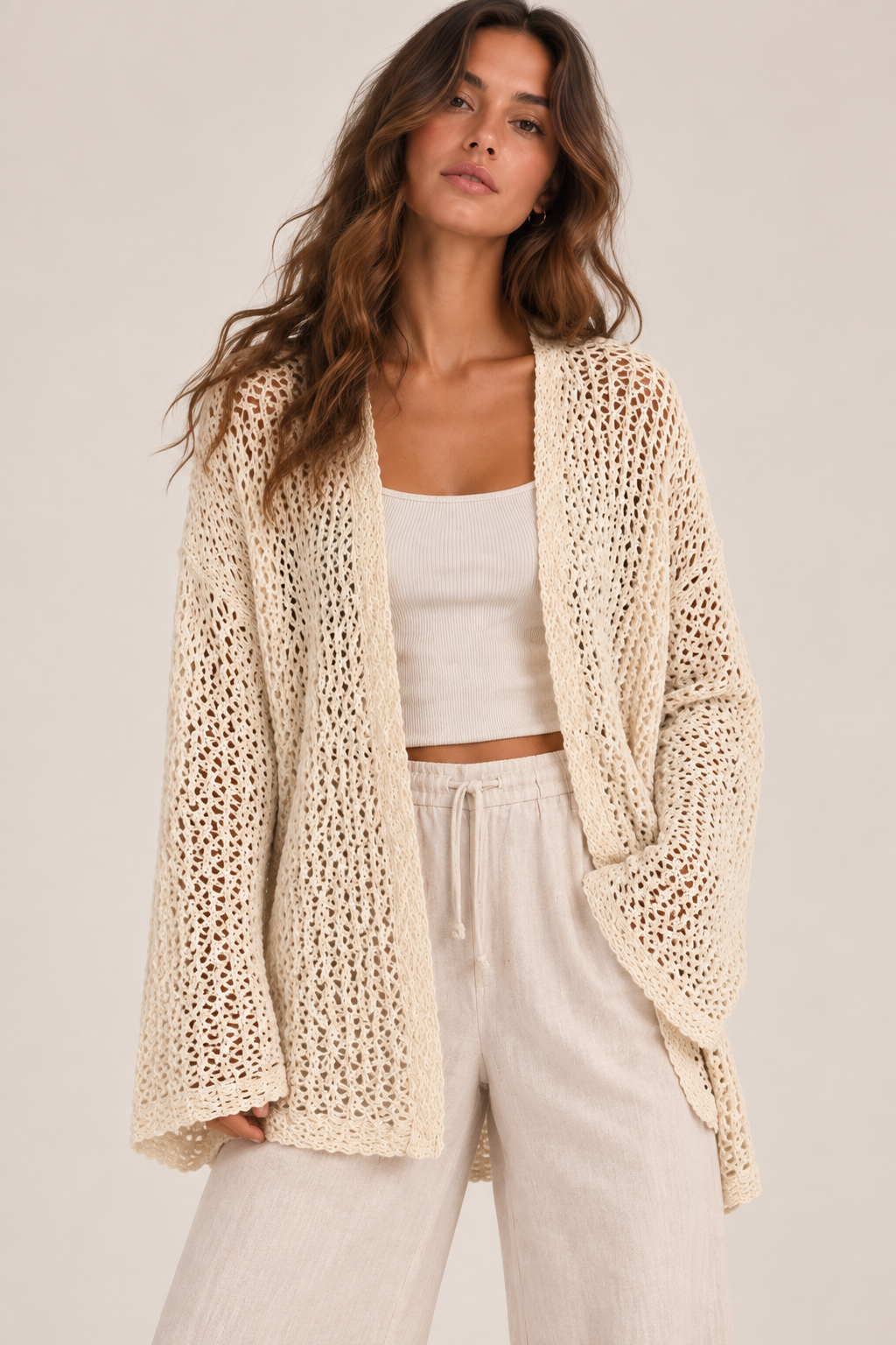 The Natural Weave Cardigan