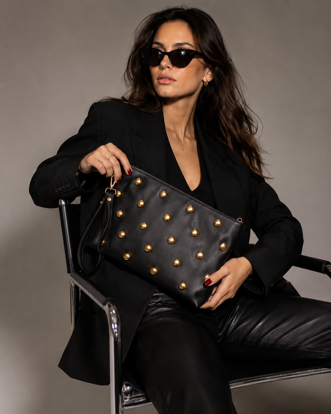 Orbelle Clutch - Black