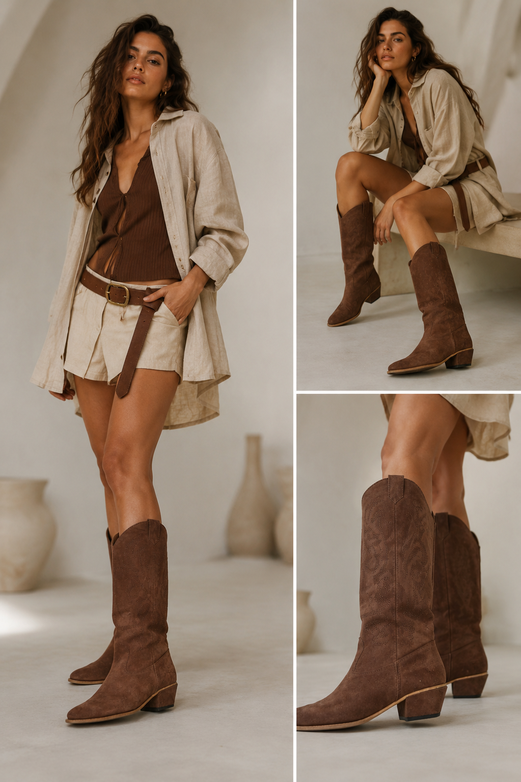 Brown Sierra Boots