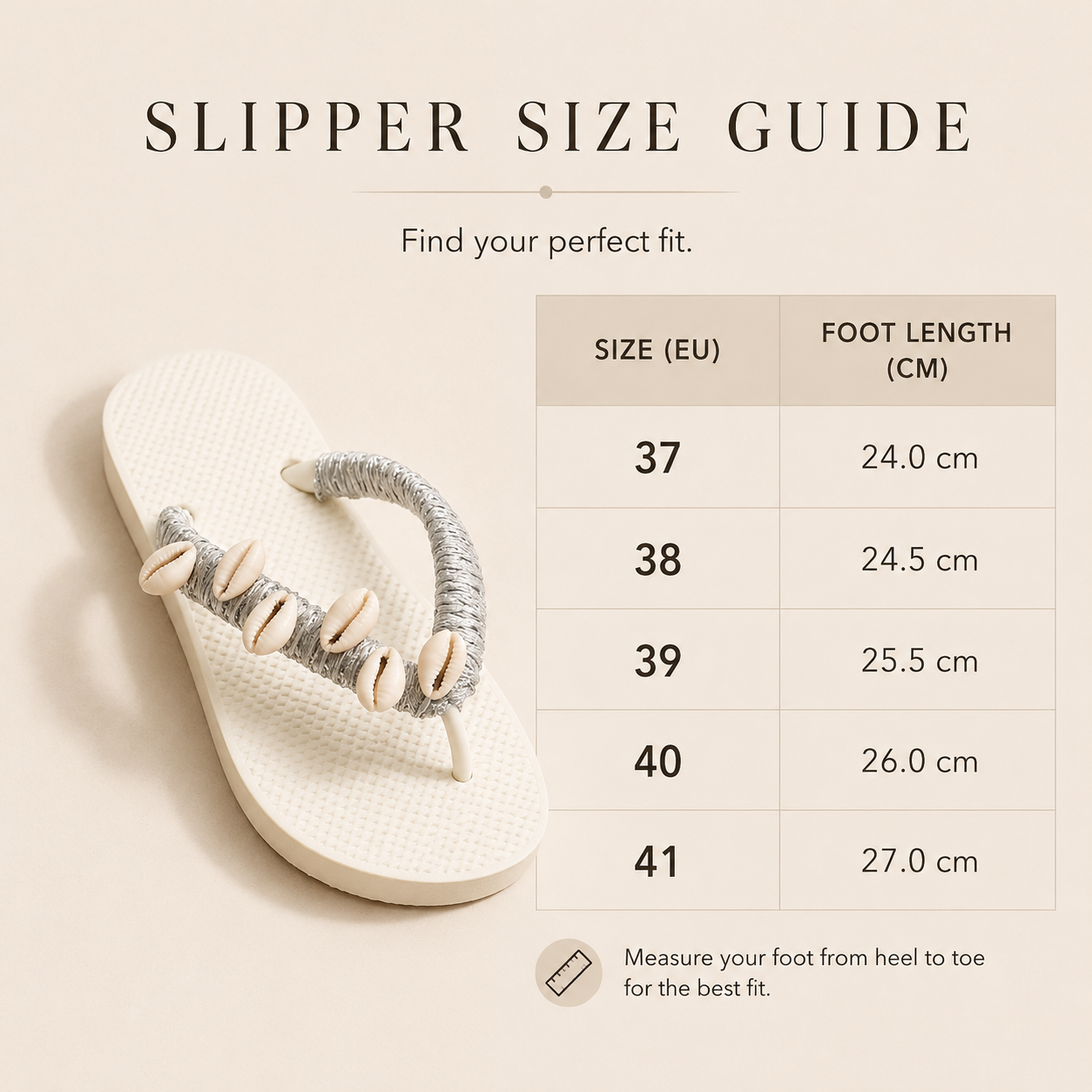 Côra Shell Slippers