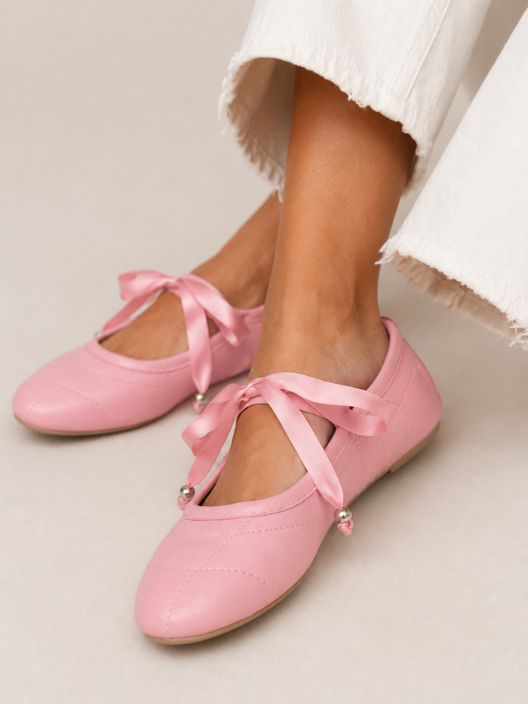 Jolie Tie in Light pink