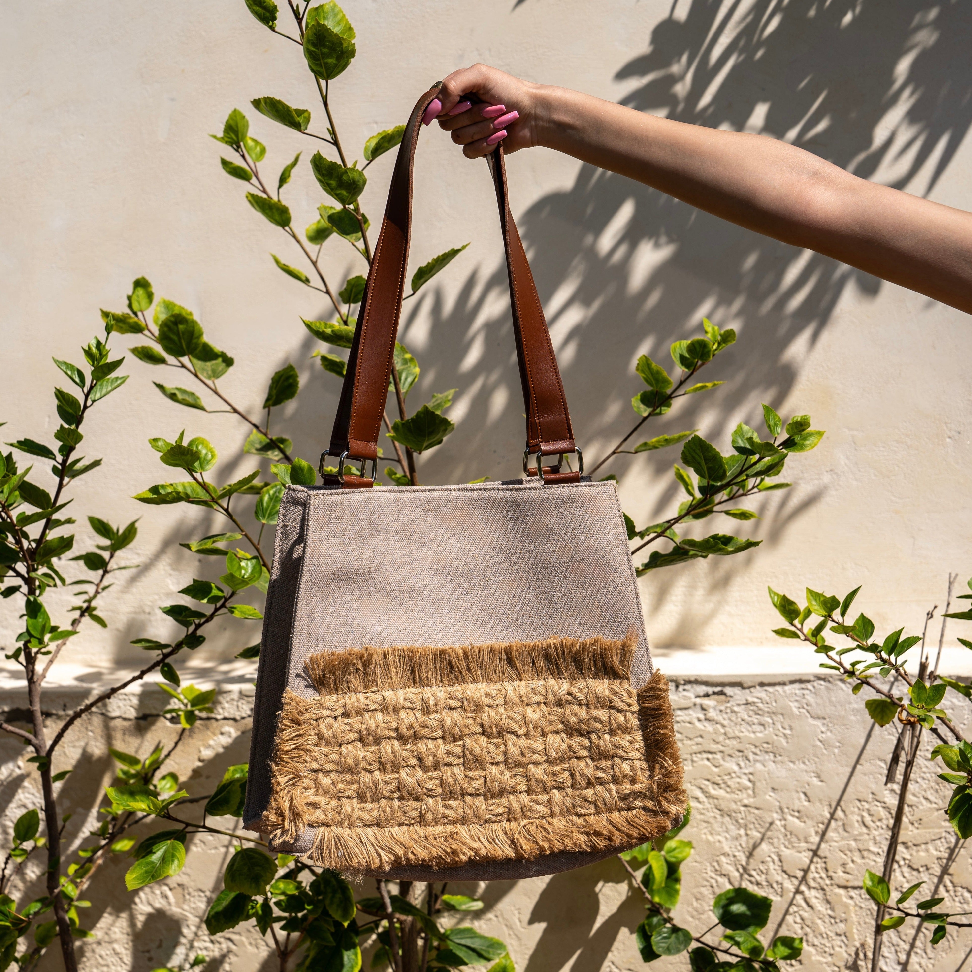 Beige Prime Tote