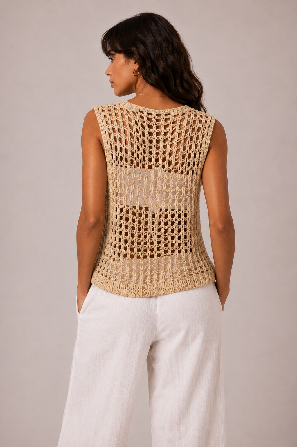 THE SAND WEAVE VEST