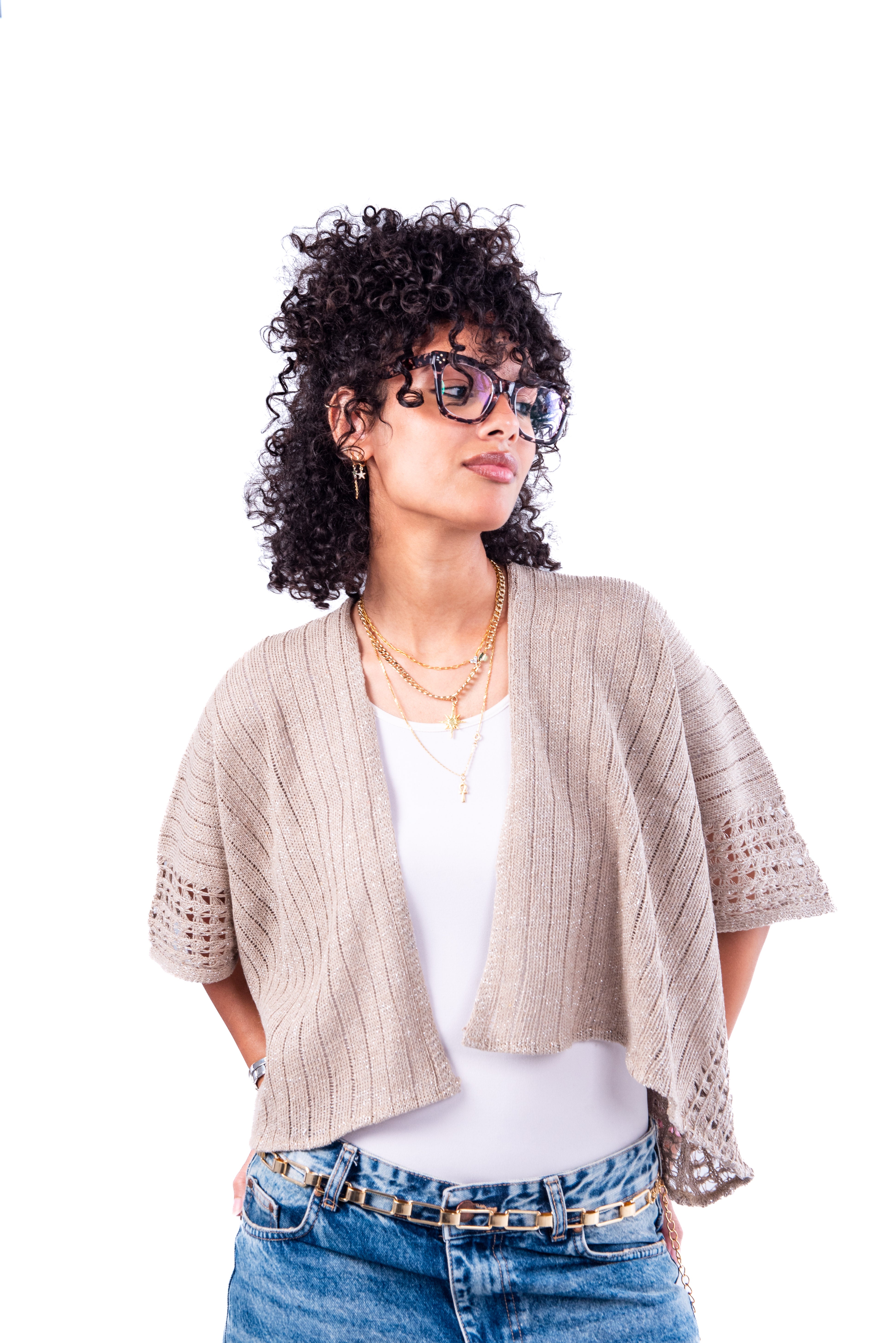 Twill in Beige.