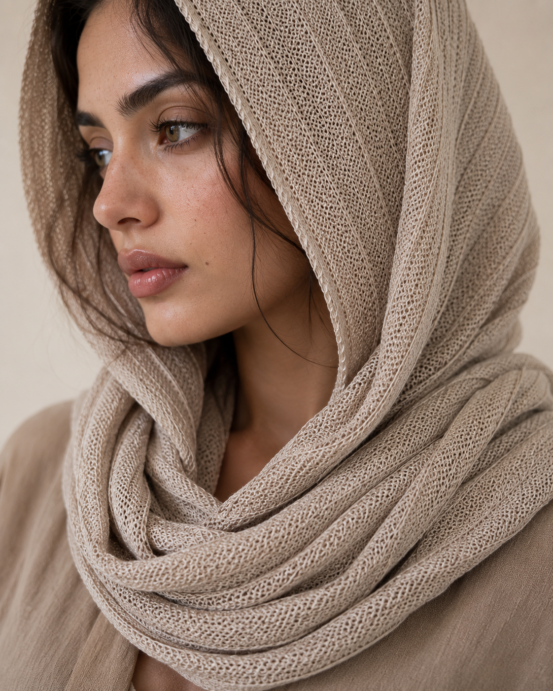 THE LUCIENNE HOOD SCARF