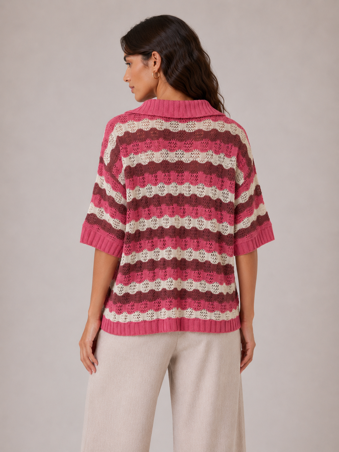 THE RIPPLE POLO KNIT
