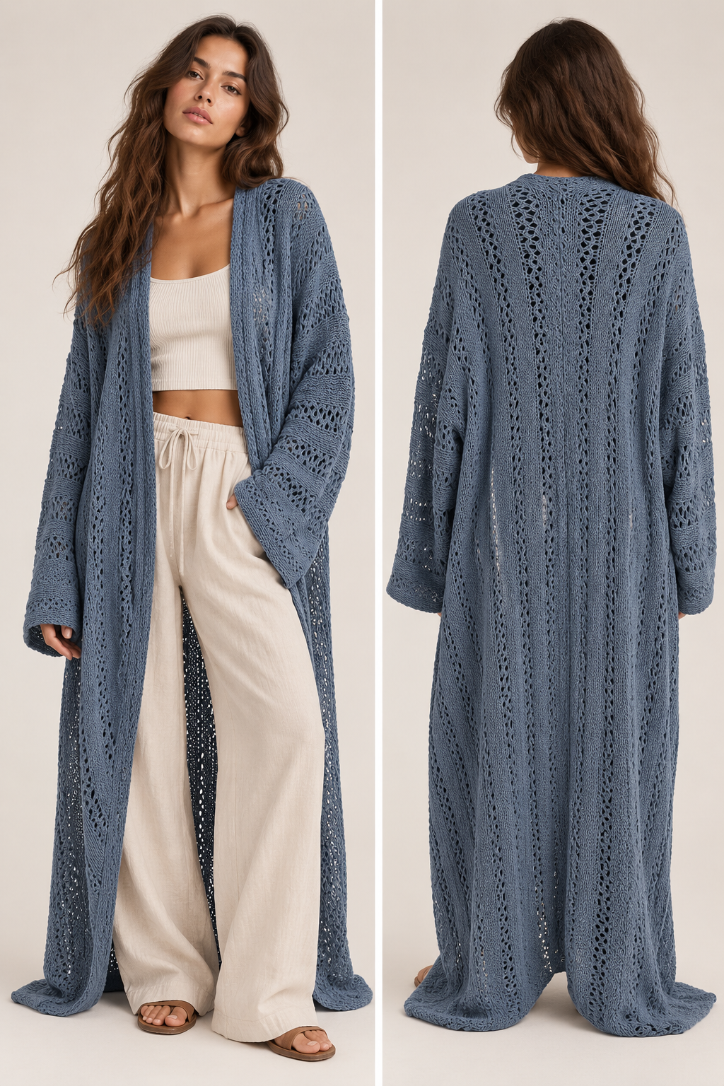 The Denim Breeze Cardigan