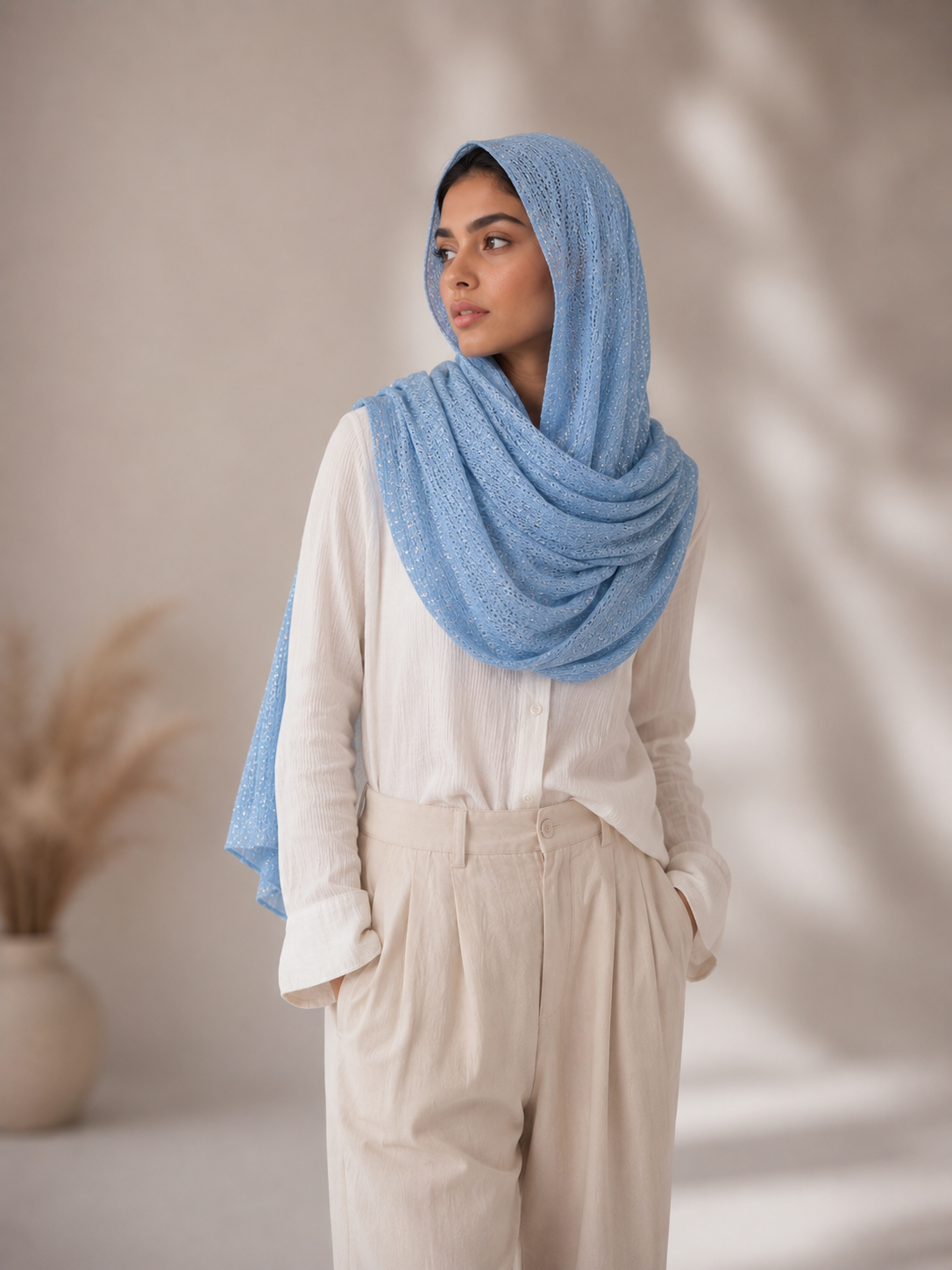 The Azzura Hood Scarf
