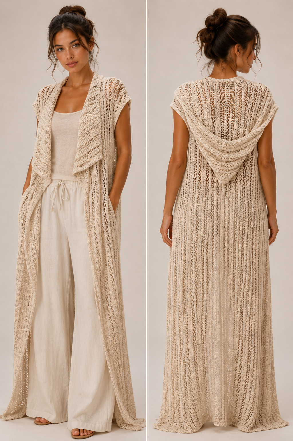 THE DRAPED HOOD KNIT