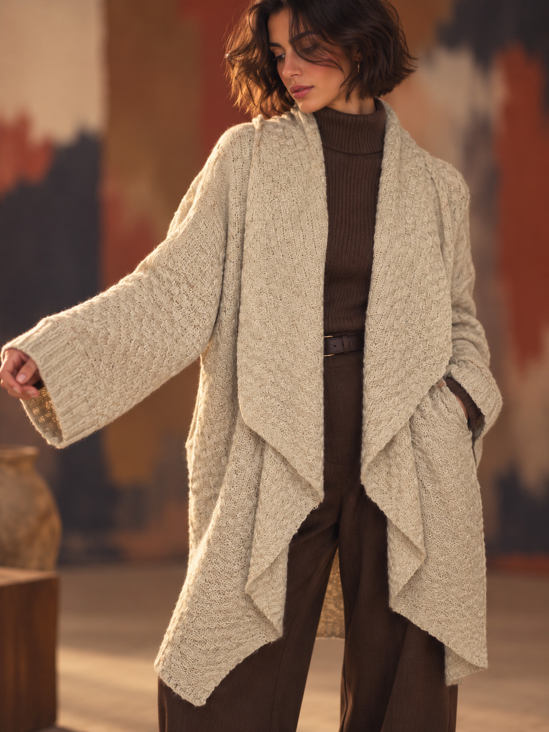 The Waterfall Knit Cardigan