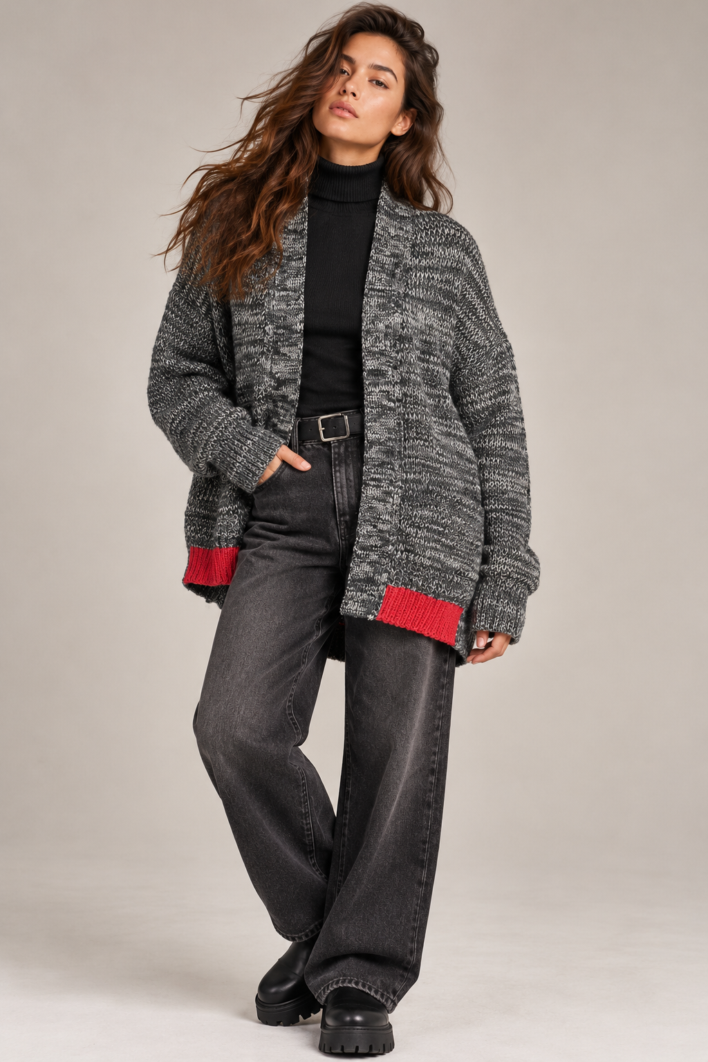 The Redline Twist Cardigan