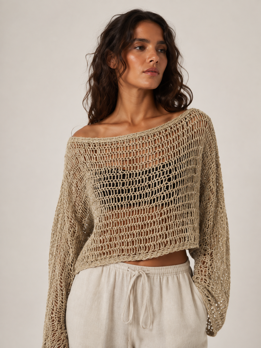 THE SABLE SHIMMER KNIT