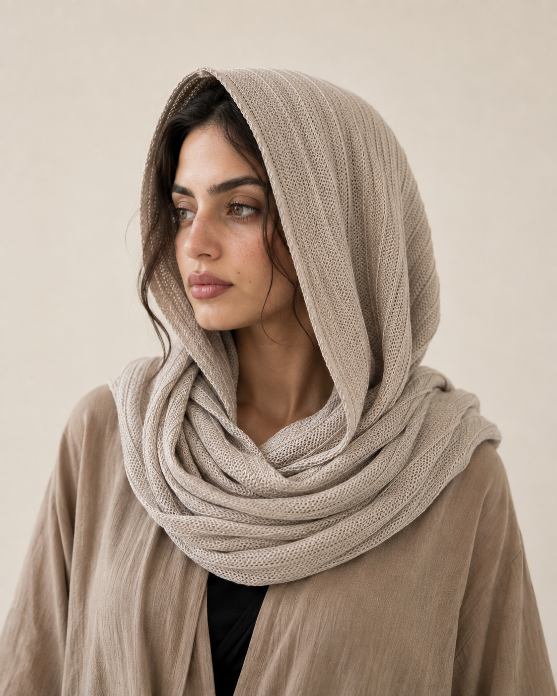 THE LUCIENNE HOOD SCARF