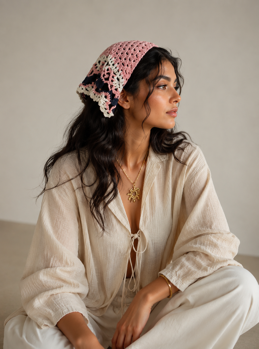 Roselle Headpiece