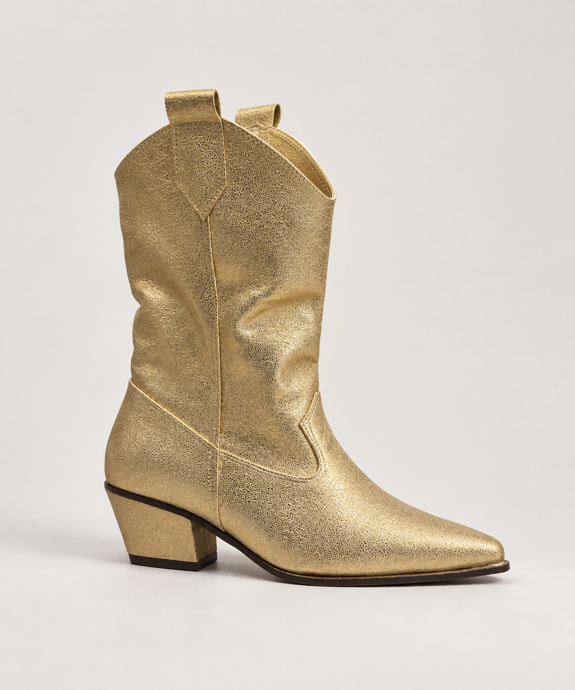 THE RODEO METALLIC BOOTS