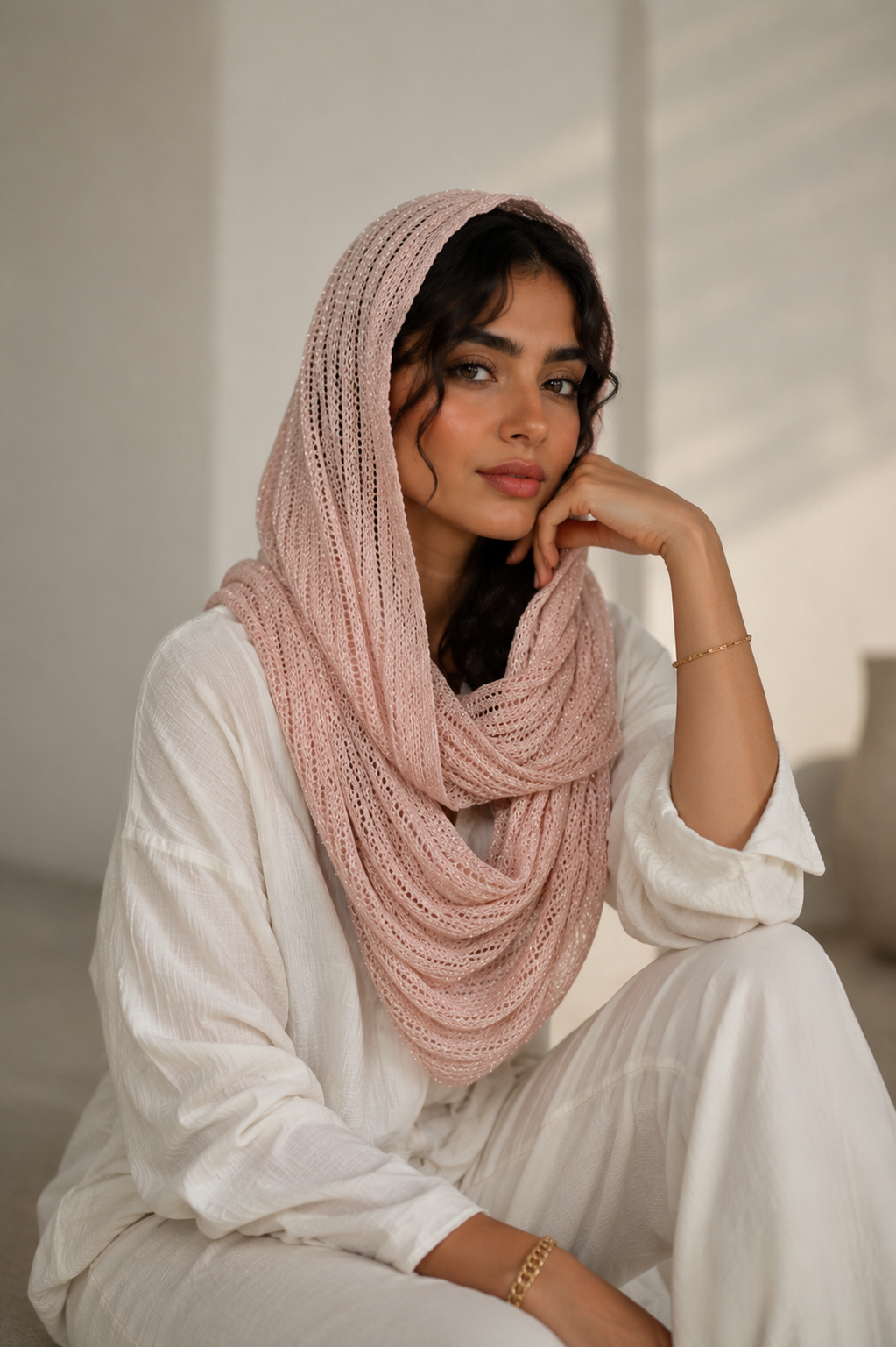 Rosée Hood Scarf