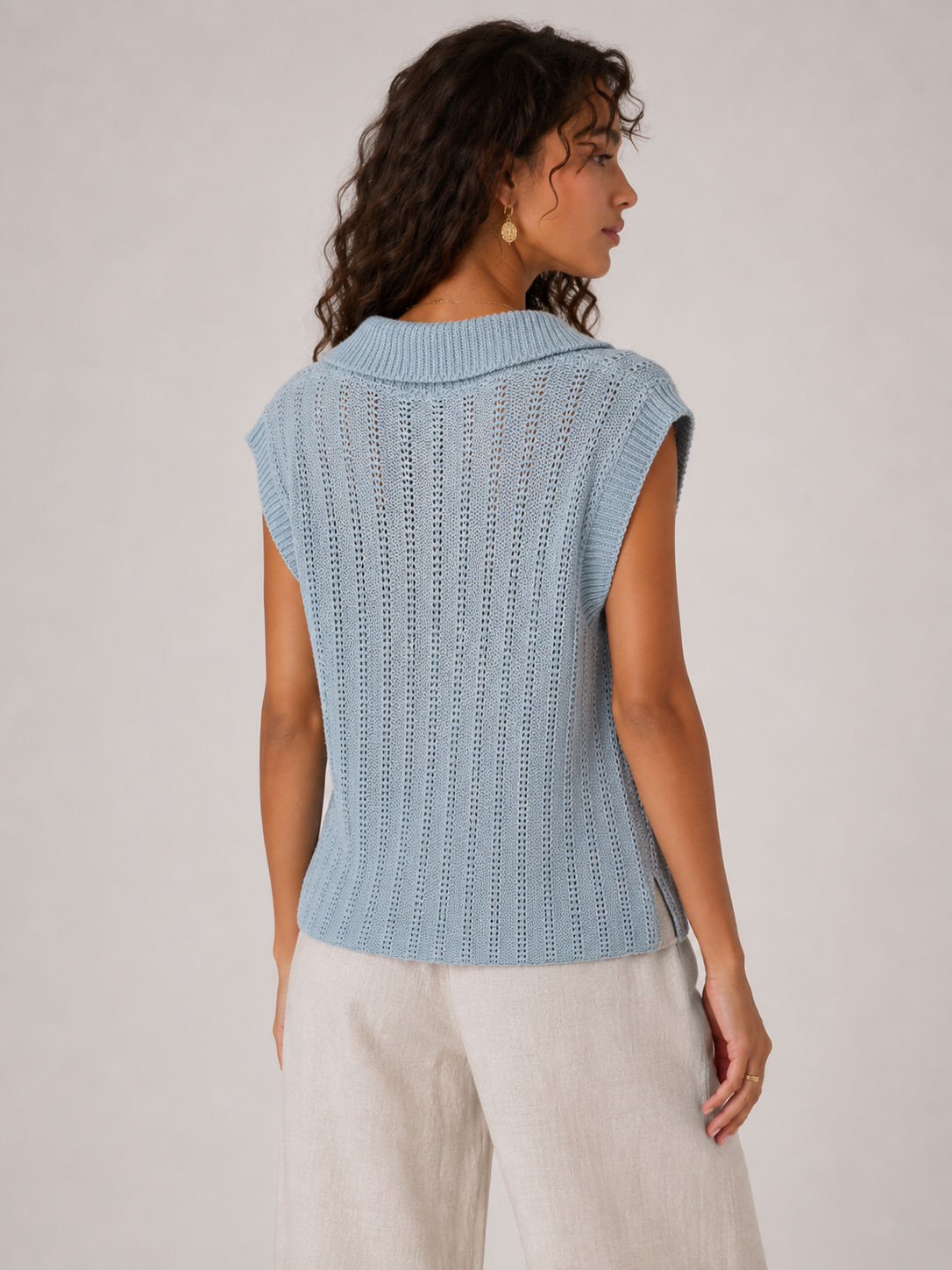 THE BLEUÉ KNIT TOP