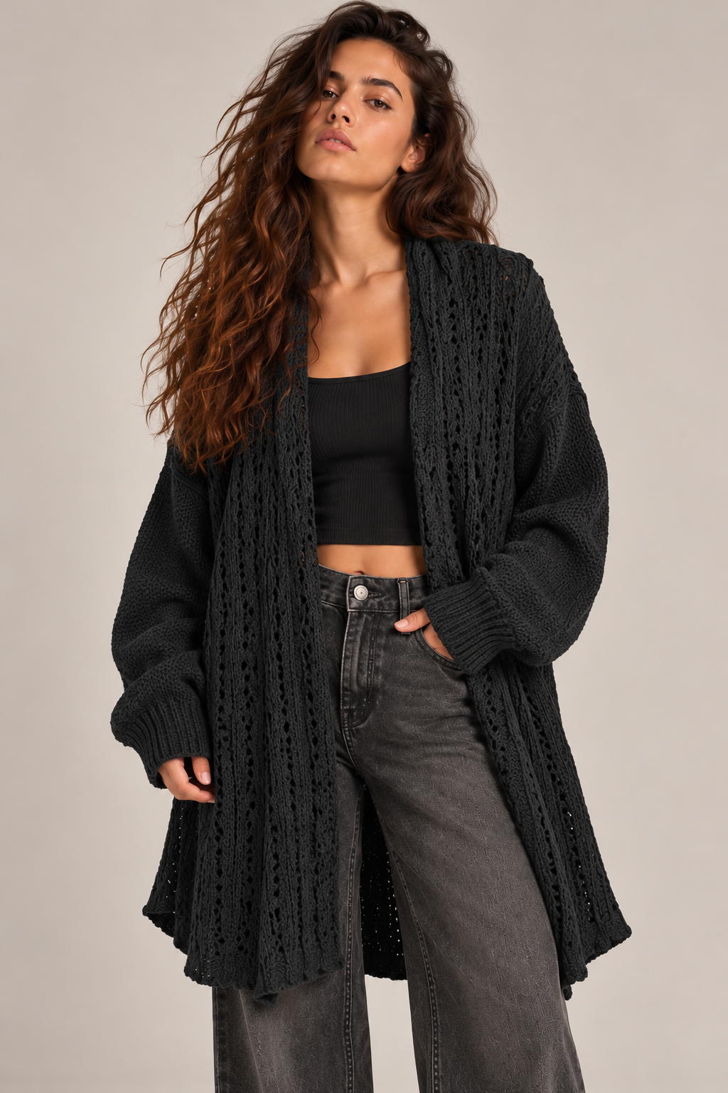 The Sculpted Knit Cardigan