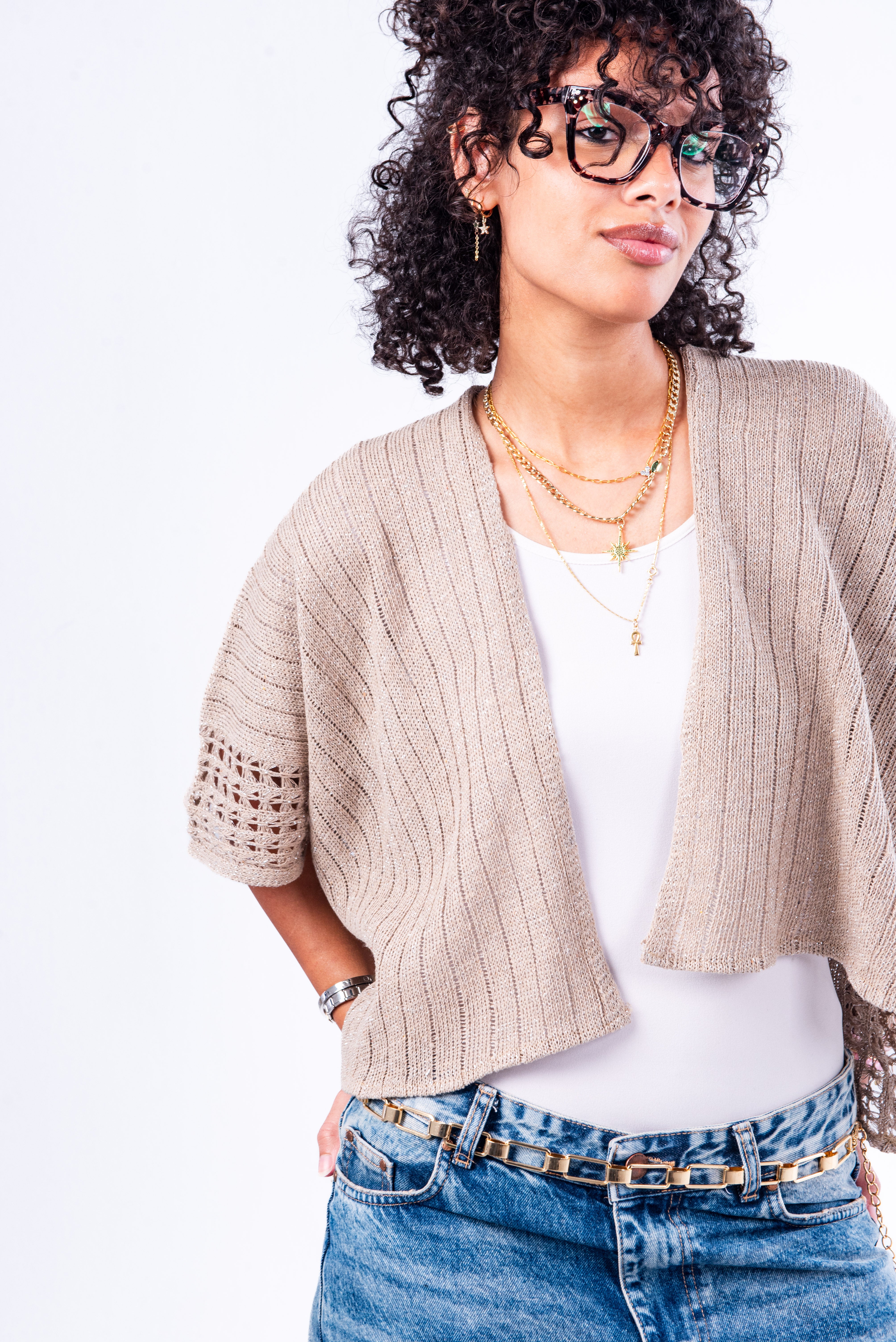 Twill in Beige.