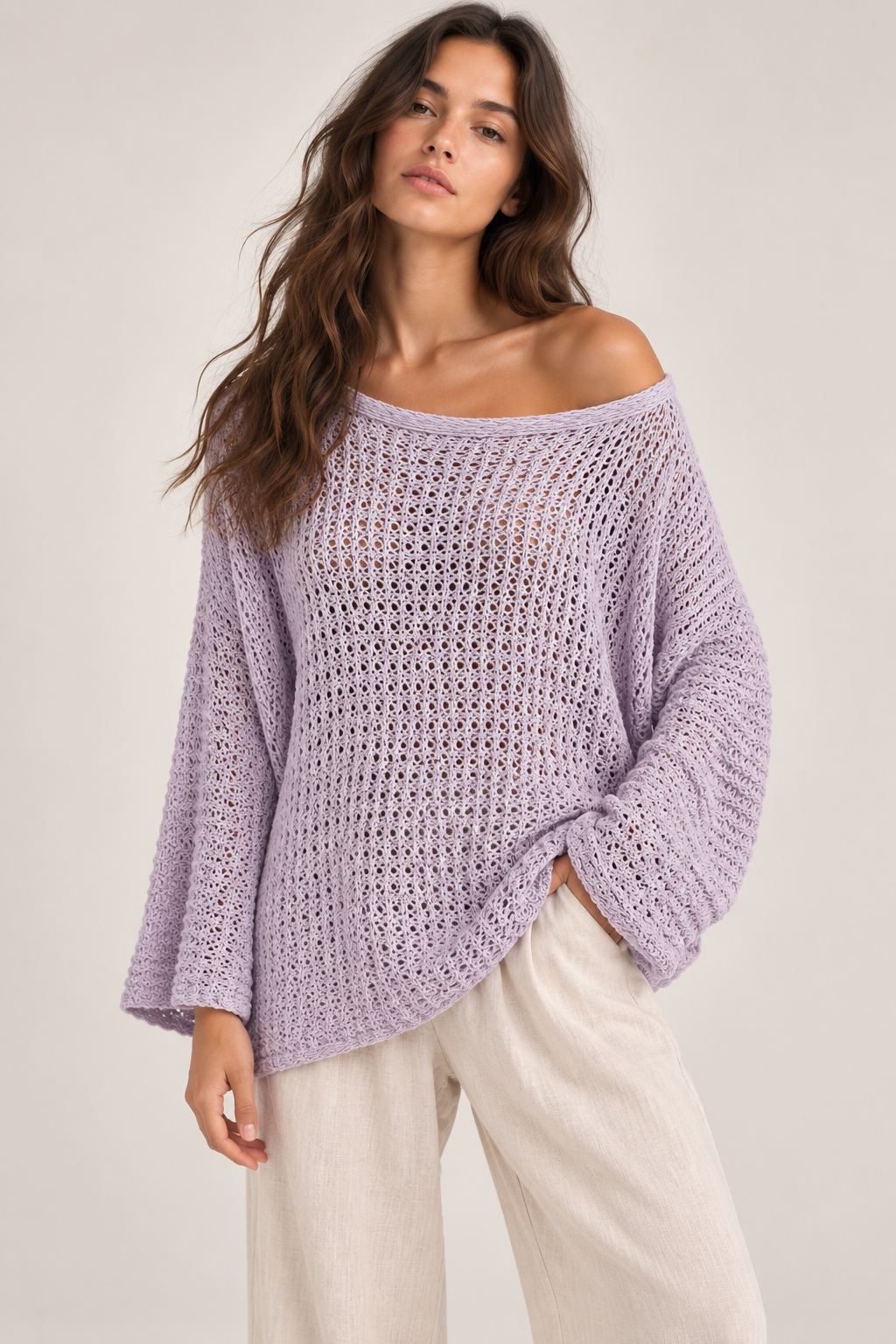 THE LILAC WHISPER KNIT